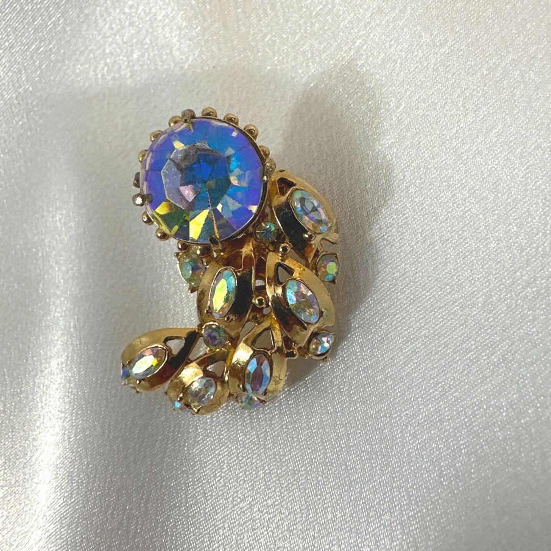 antique clip on earrings
