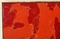 Signed Huang Gang Chinese Modernist Painting, 2003