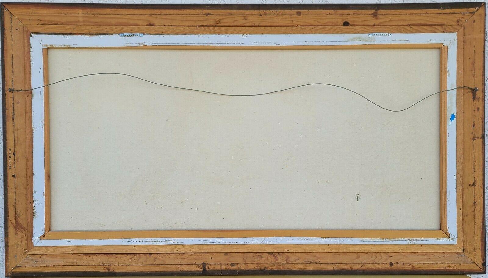 Signed Irene Cafieri Landscape Oil Painting Framed 2