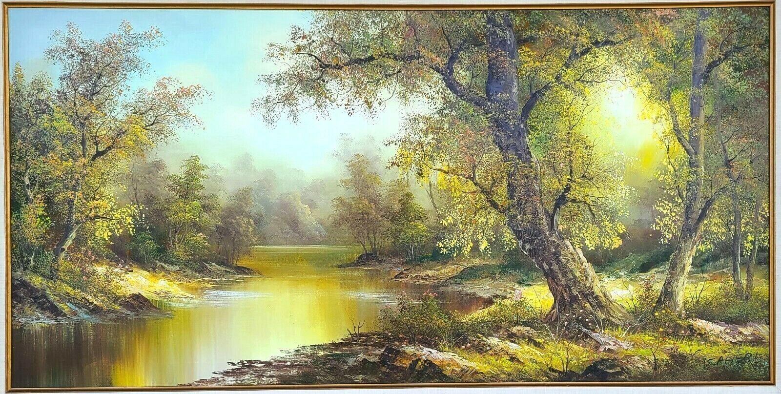 For full item description be sure to click on CONTINUE READING at the bottom of this listing.

Offering one of our recent palm beach estate fine art acquisitions of a
signed Irene Cafieri landscape oil painting framed



Approximate