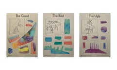 Signed Jake & Dinos Chapman 'The Good, Bad and the Ugly' Dinosaurs, 2016