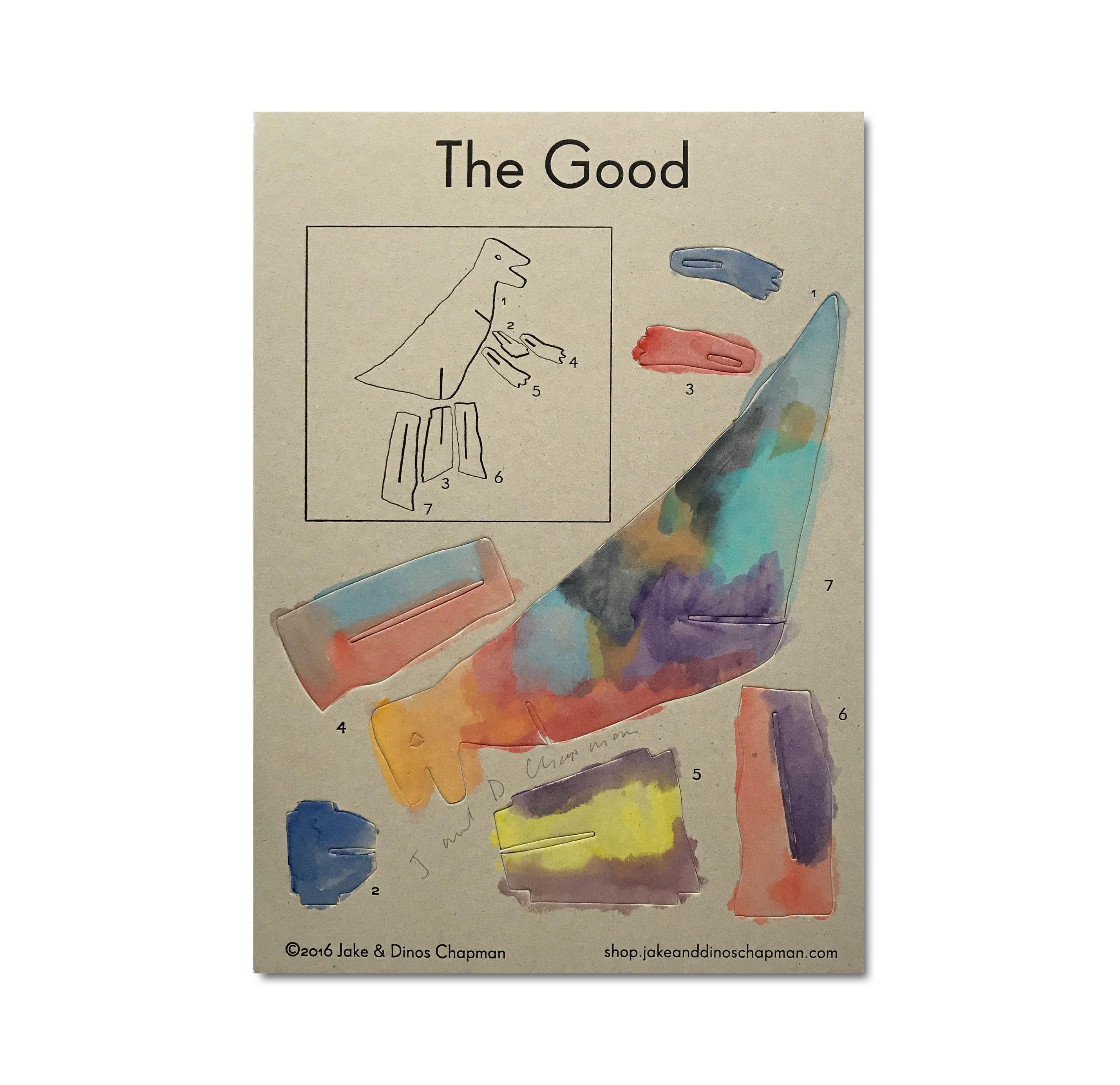 Signed Jake & Dinos Chapman 'The Good, Bad and the Ugly' Dinosaurs, 2016 In Excellent Condition For Sale In London, GB