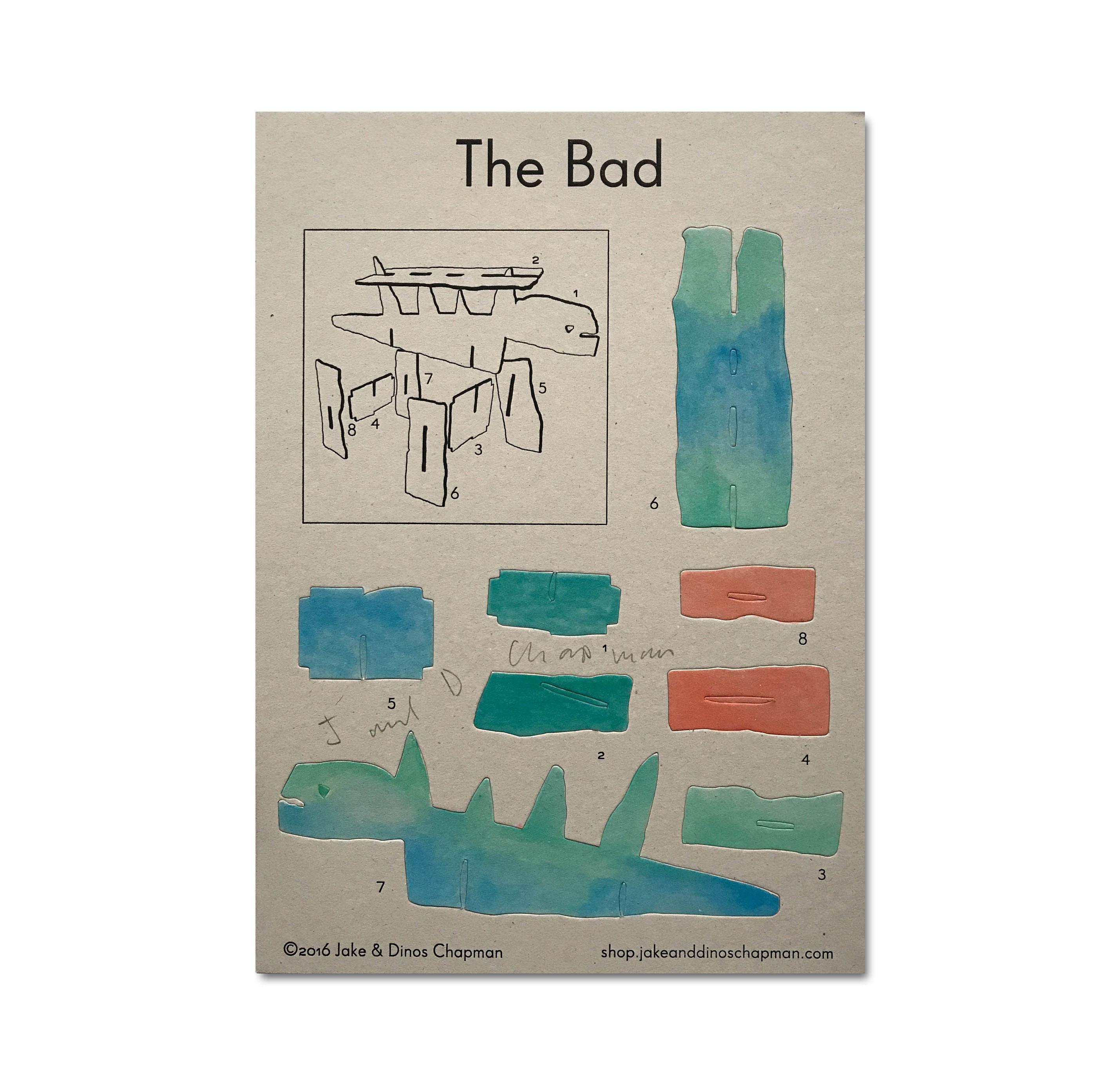 Contemporary Signed Jake & Dinos Chapman 'The Good, Bad and the Ugly' Dinosaurs, 2016 For Sale