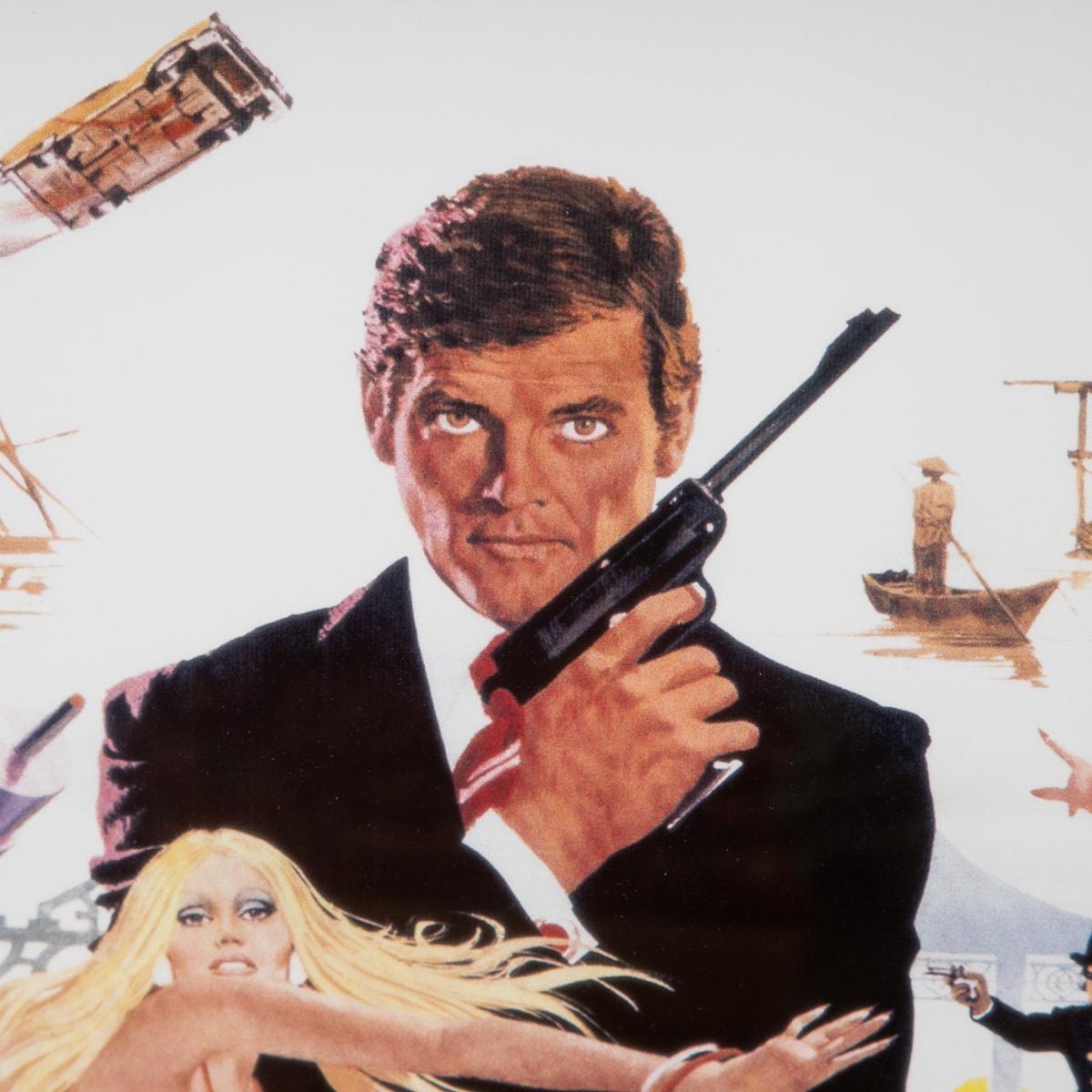 Signiert James Bond „Man With The Golden Gun“ Später Druck 3