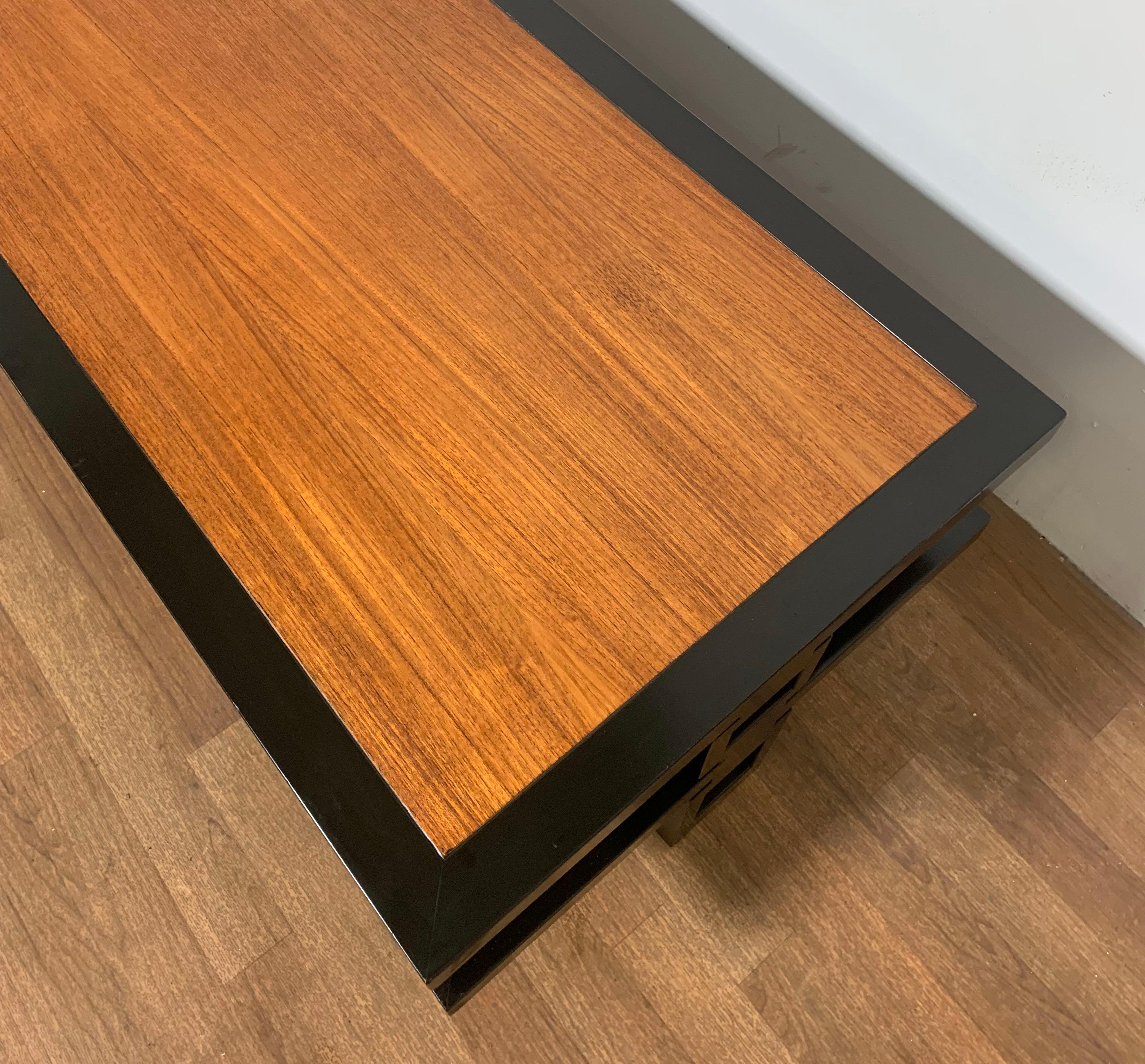 Mid-Century Modern Signed James Mont Coffee Table Ca. 1940s For Sale