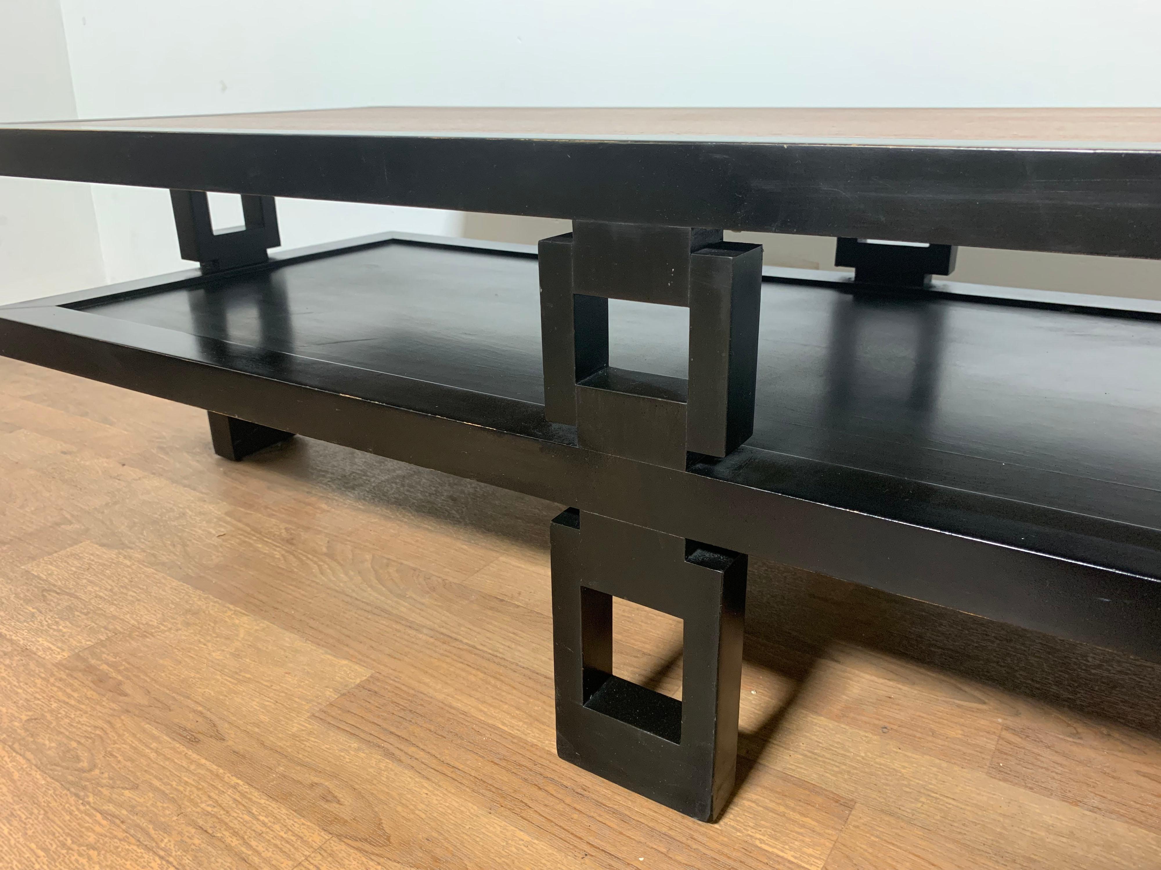 Mid-20th Century Signed James Mont Coffee Table Ca. 1940s For Sale