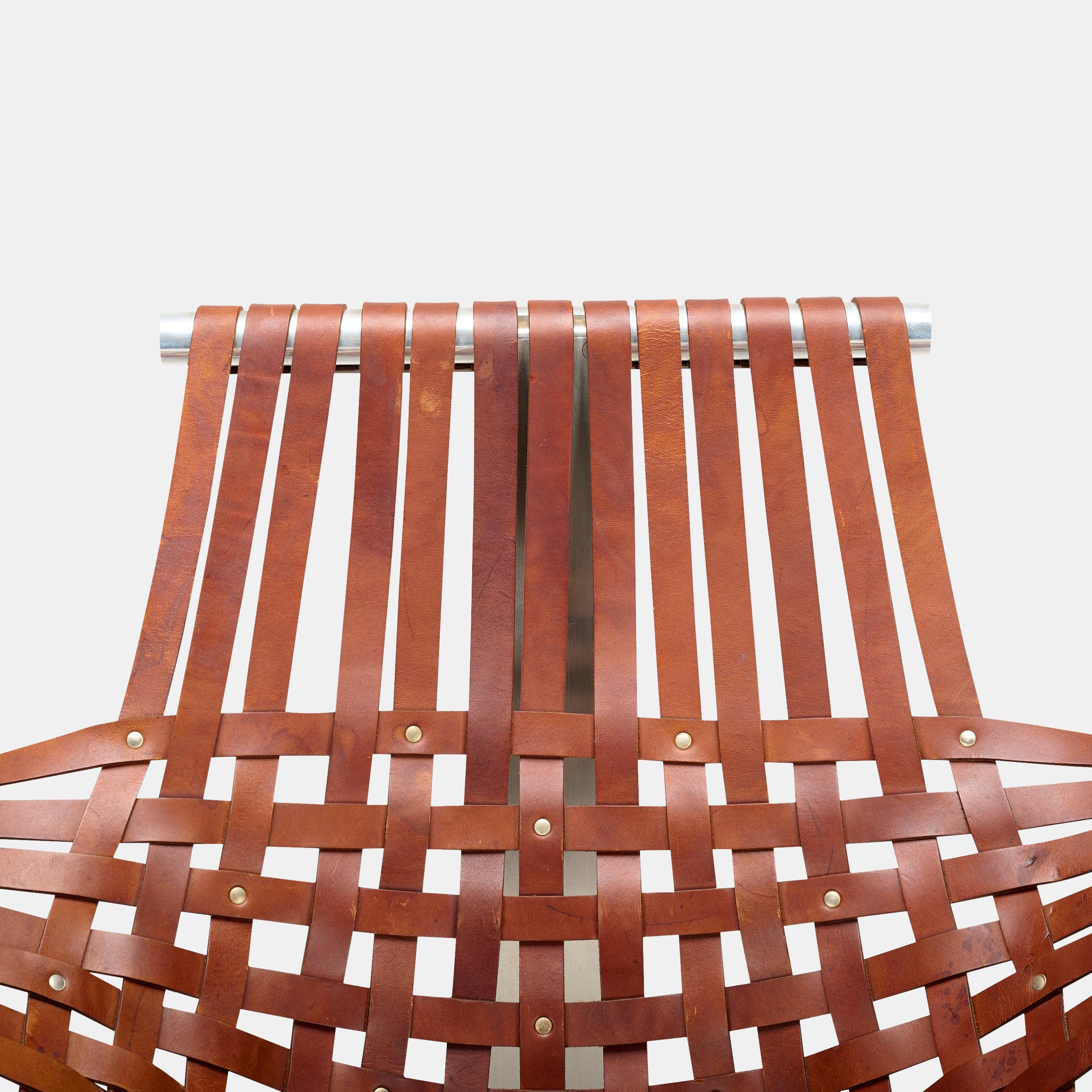 Américain Chaise Sling n°14 signée « Jeff Messerschmidt 1972 1000 série en vente