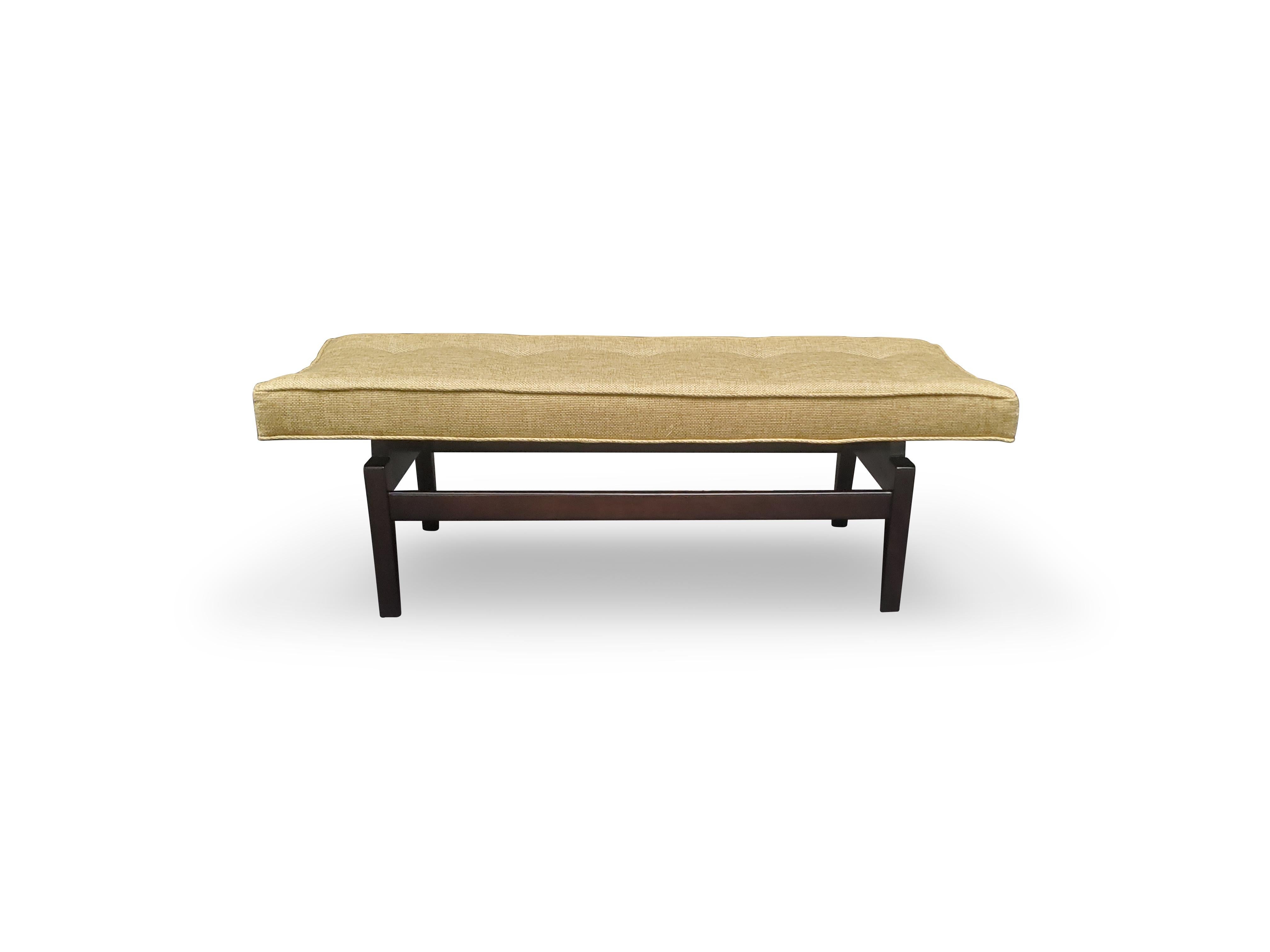 Signed Jens Risom Floating Bench For Sale 3
