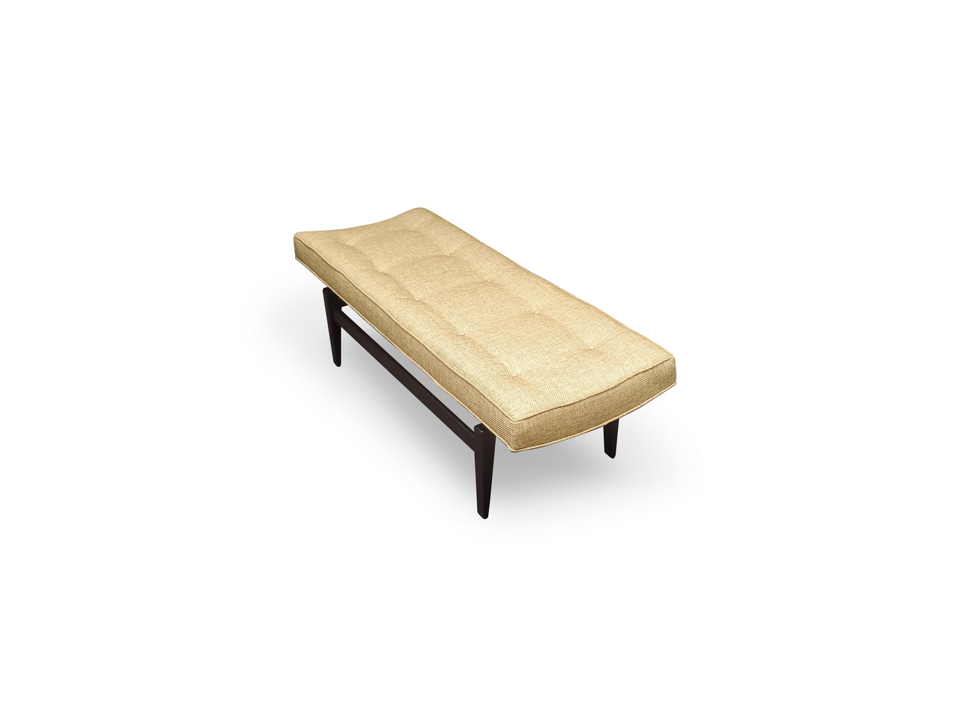 Signed Jens Risom Floating Bench For Sale 4
