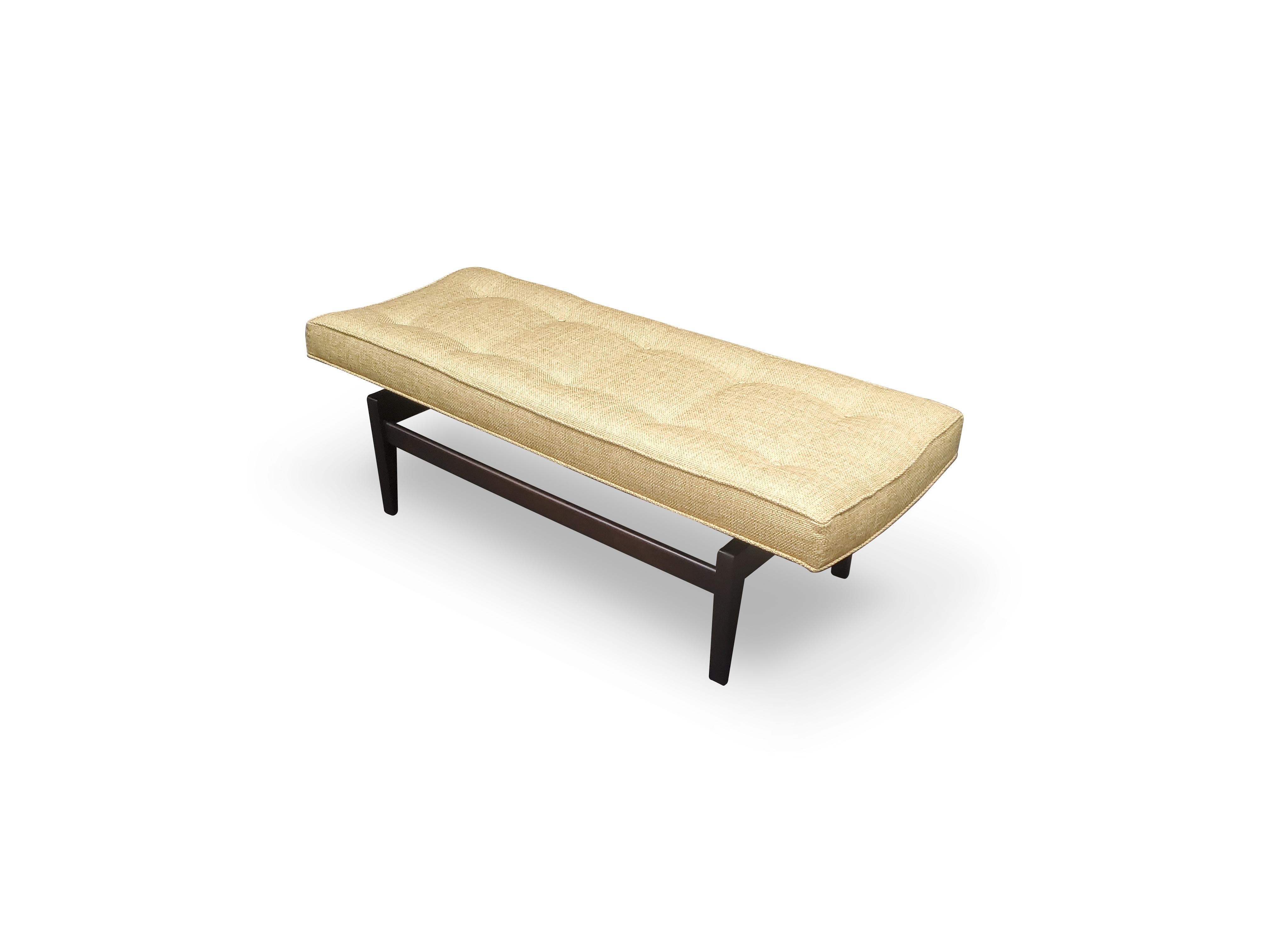 Signed Jens Risom Floating Bench For Sale 5
