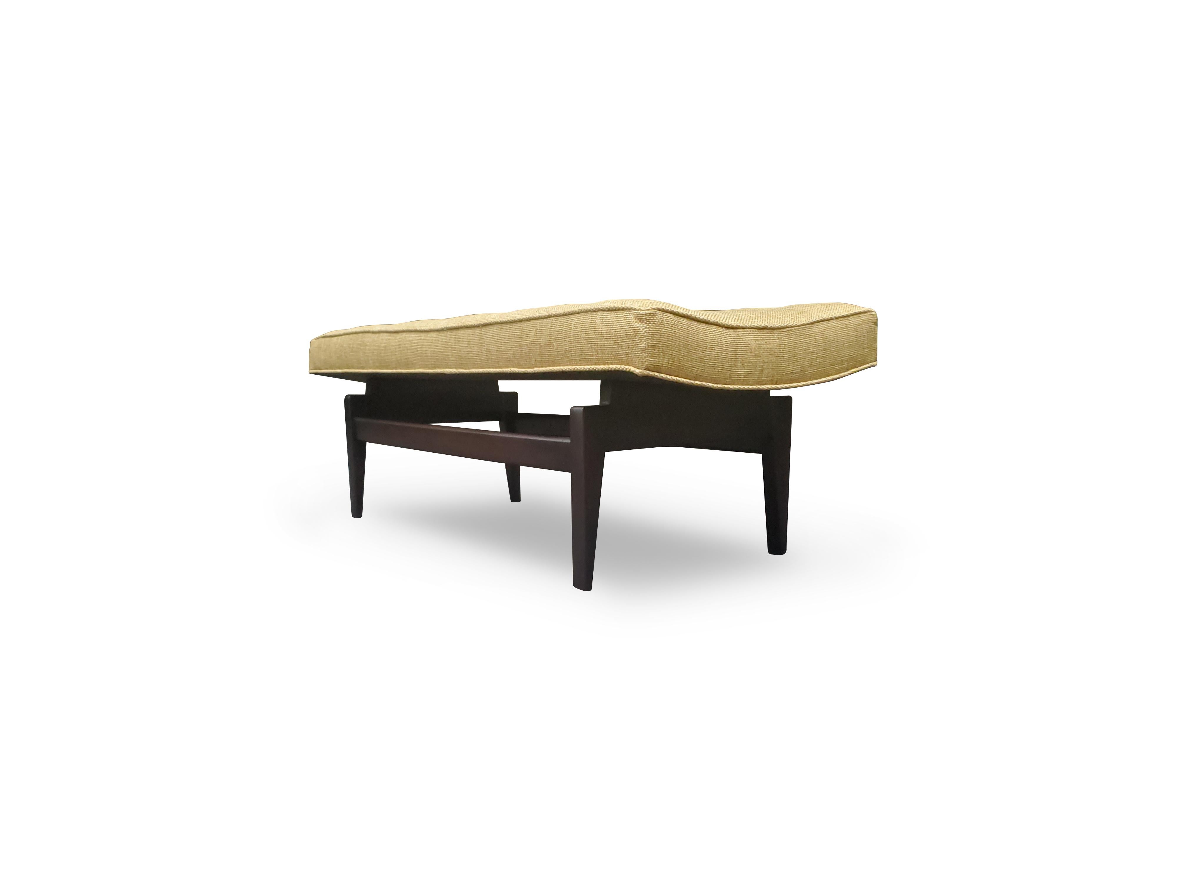 Signed Jens Risom Floating Bench For Sale 6