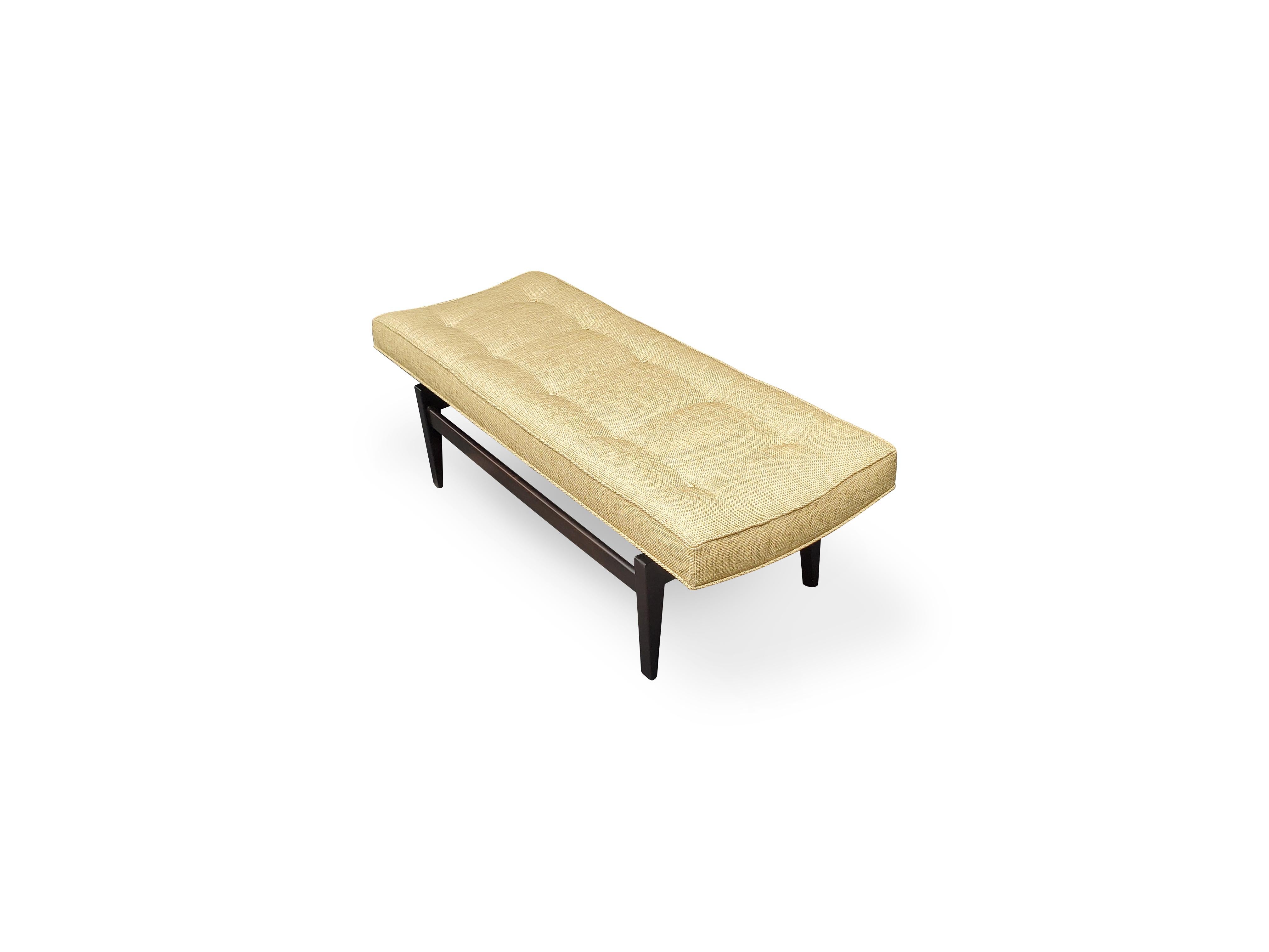 American Signed Jens Risom Floating Bench For Sale