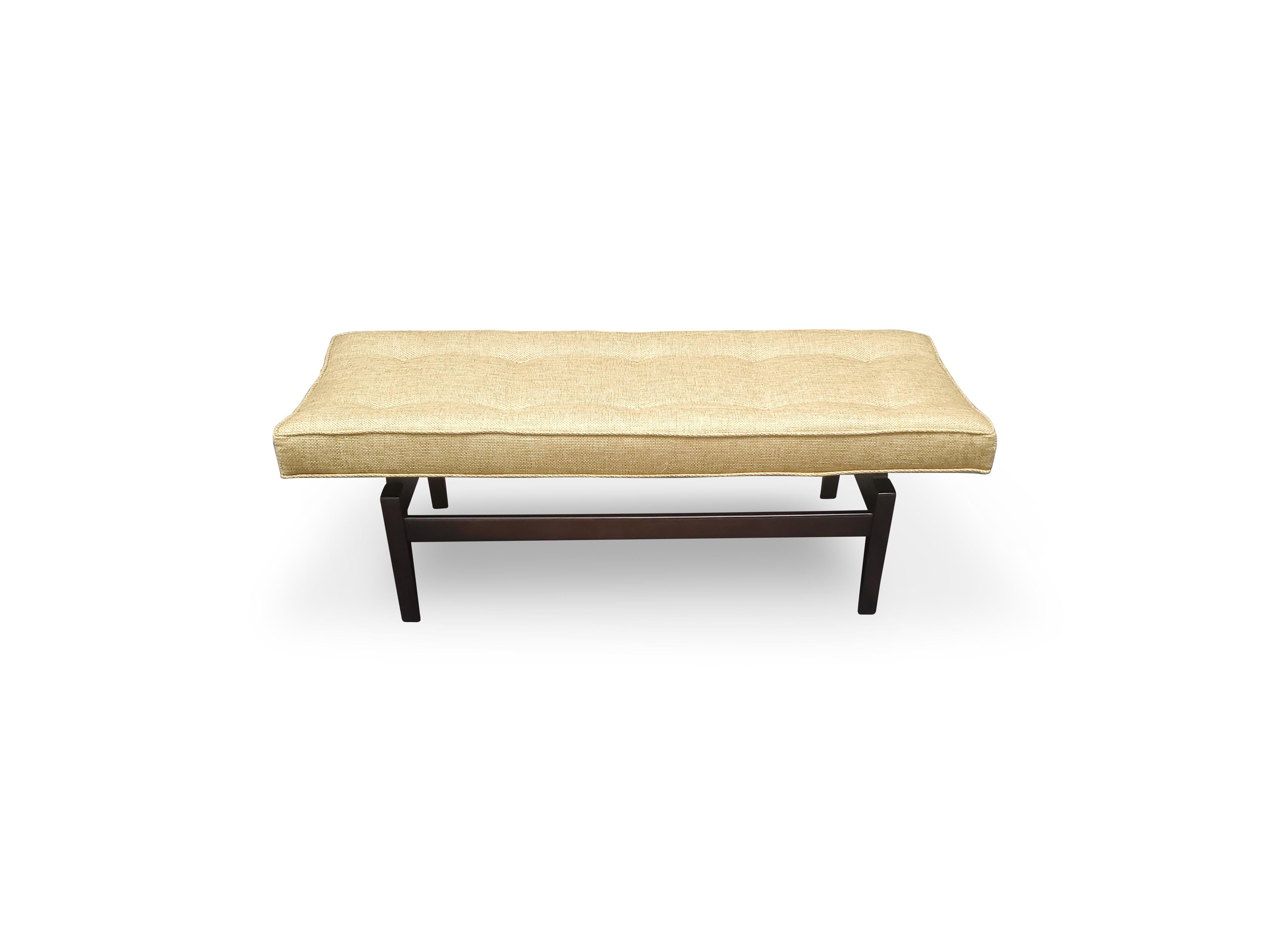 Signed Jens Risom Floating Bench For Sale 2