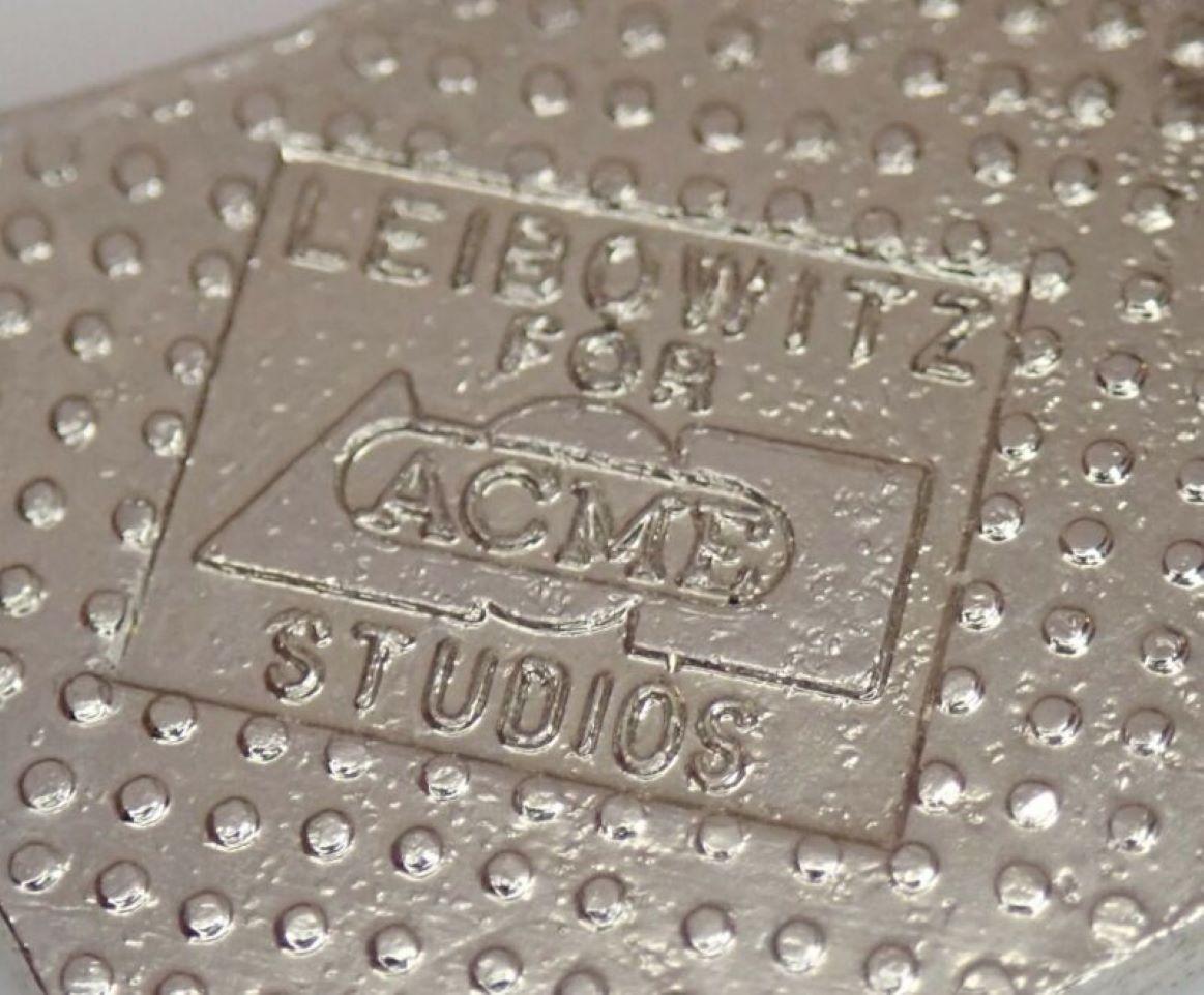 Signed Jerry Leibowitz Designer Acme Studios Lovers Enamel Figurative Brooch Pin 2