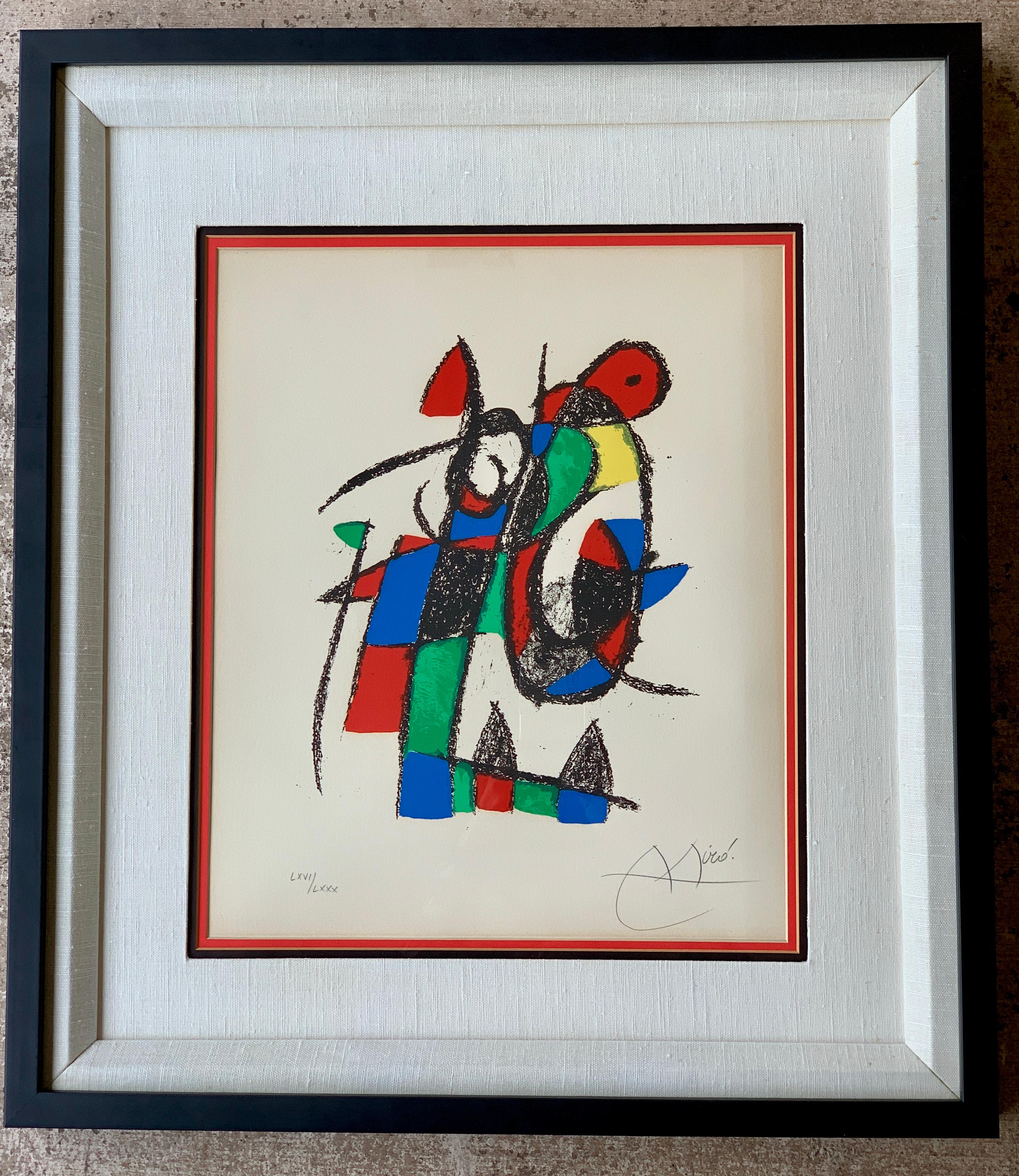 Collectible hand signed and numbered lithograph from the 