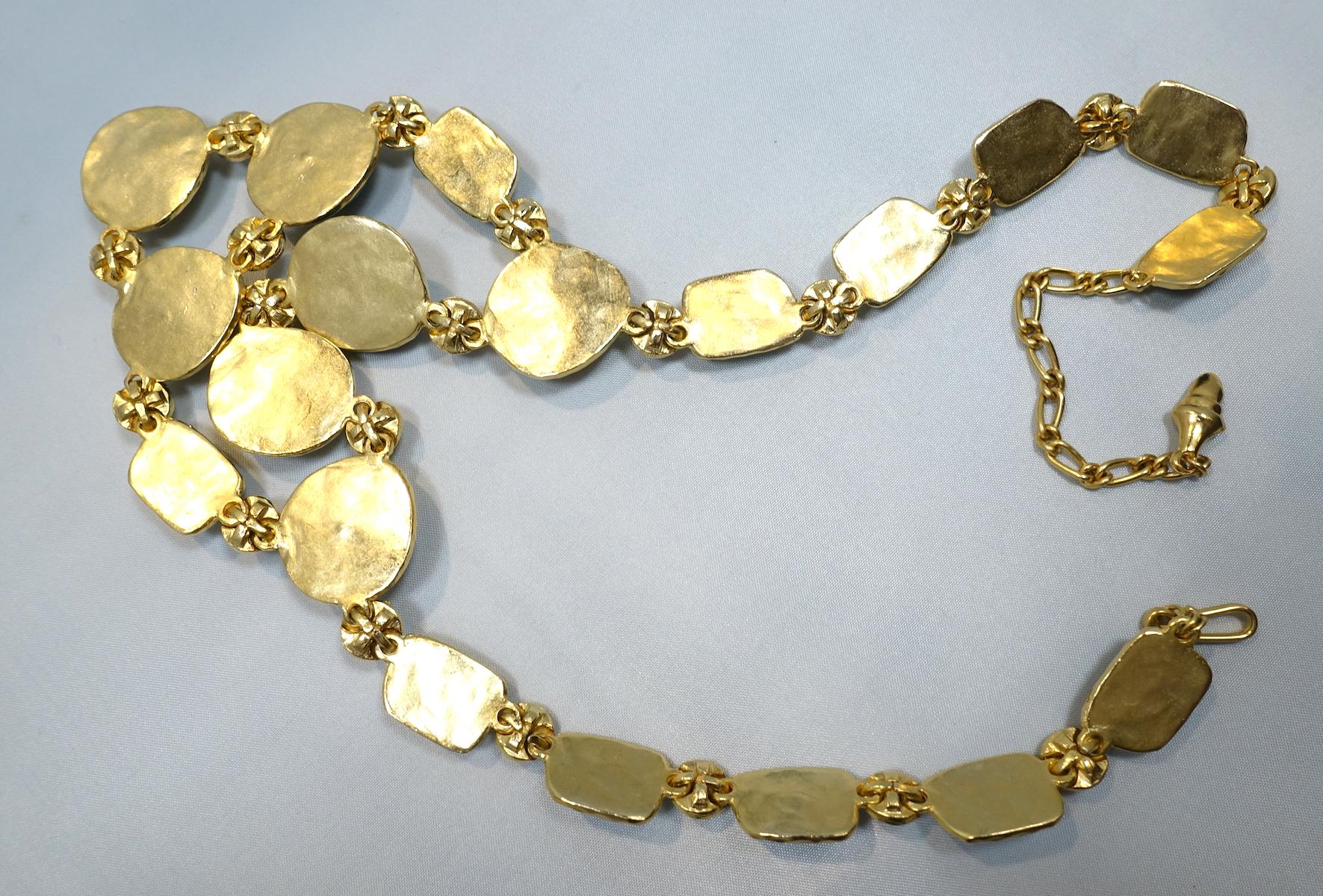 Signed Kenneth J. Lane Necklace For Sale 2