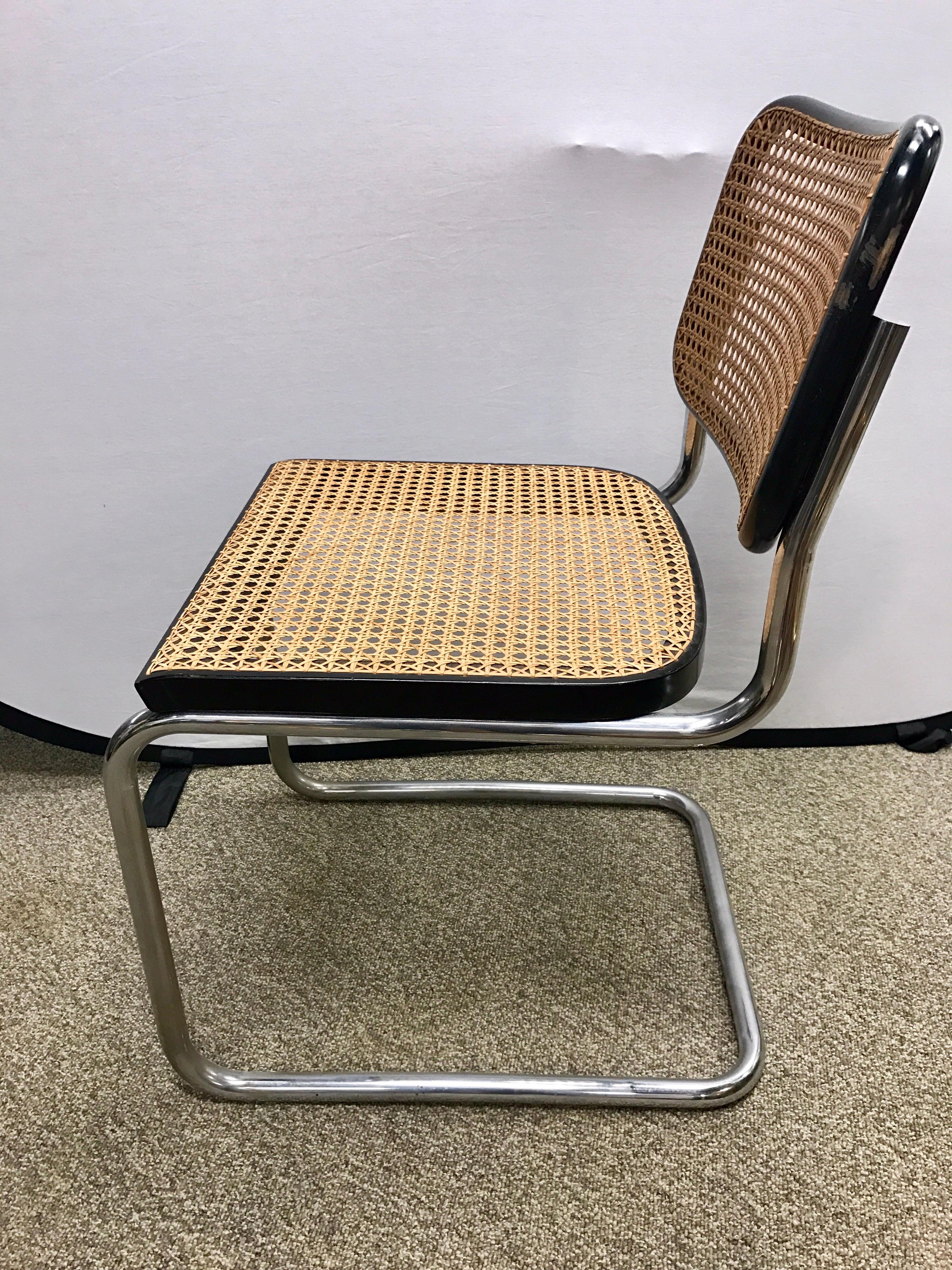 American Signed Knoll Tubular Dining Room Chair Mid-Century Modern Classic