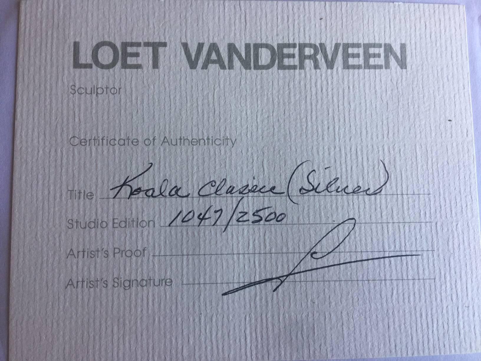 Signed Koala Figure by Loet Vanderveen 1