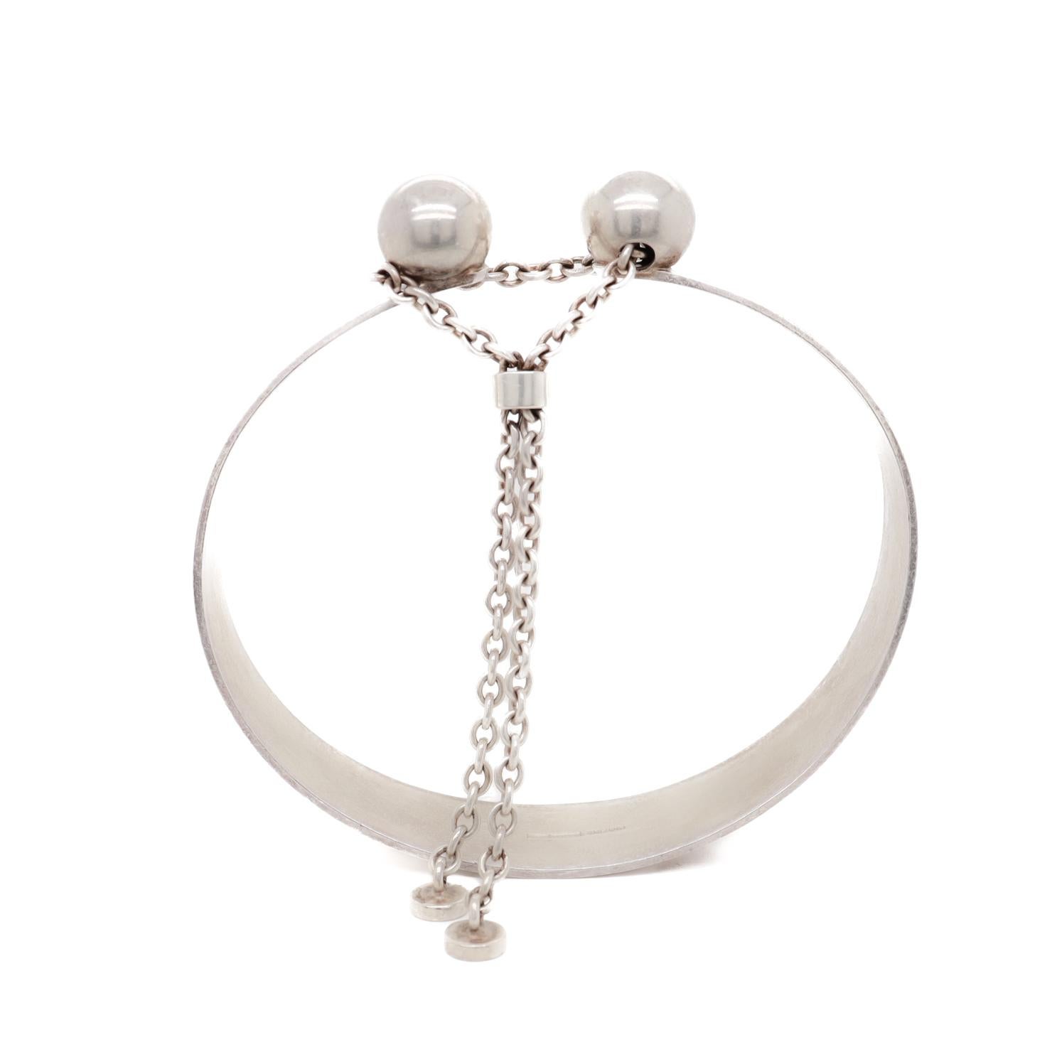 Bracciale in argento firmato Kupittan Kulta Scandinavian Modern in vendita 1