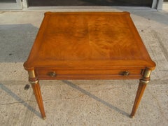 Signed Large Hollywood Side Table
