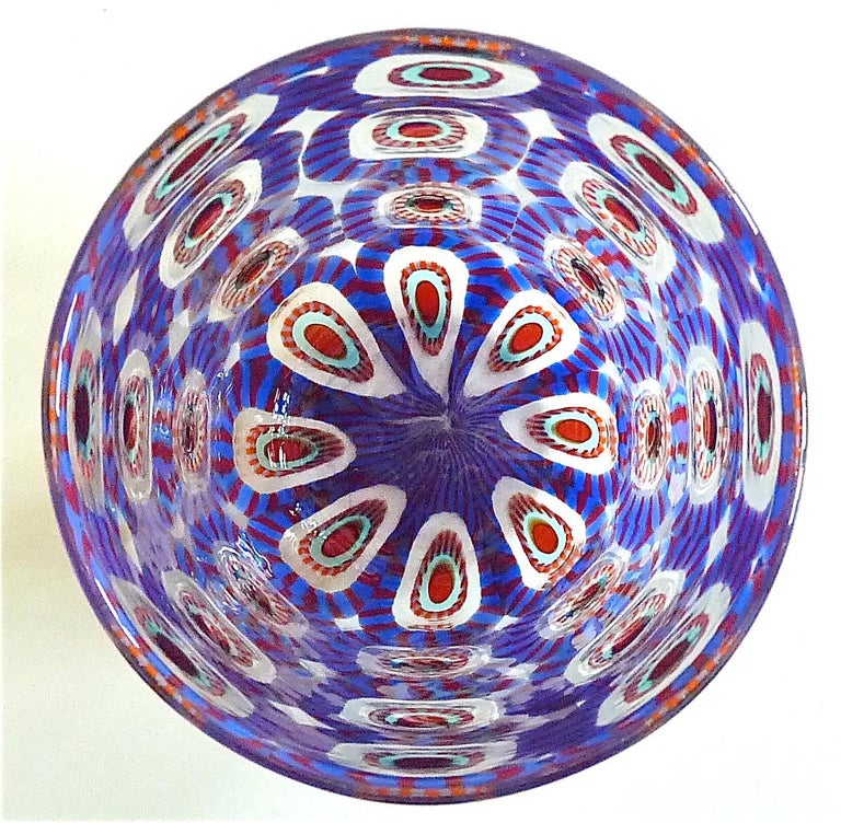 工芸品 FORNASA De MVRAN A L'INSEGNA DEL MORETO Fornasa De Murano L'Insegna Del Moreto Red White Italian Art