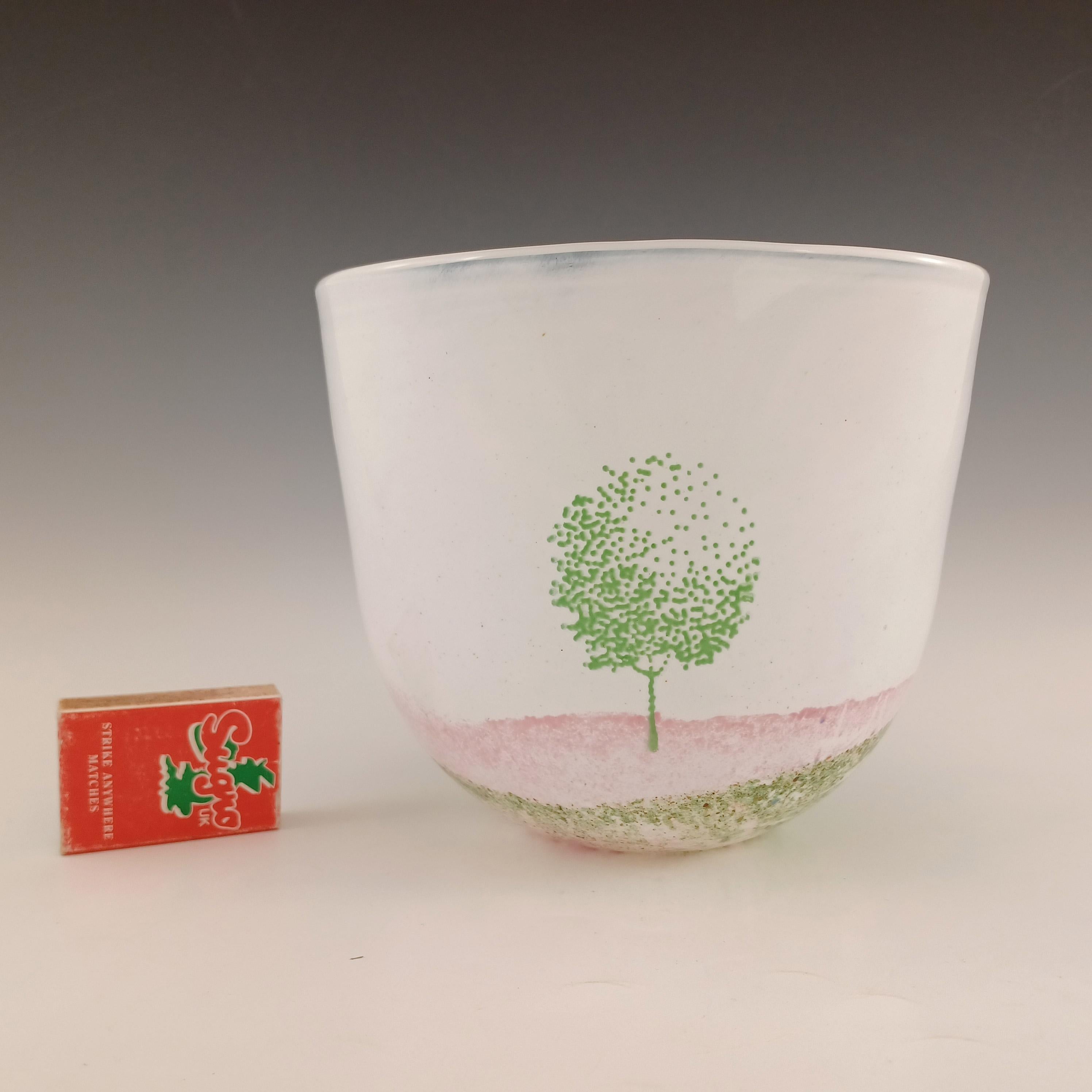 Vetro Vaso in vetro rosa 