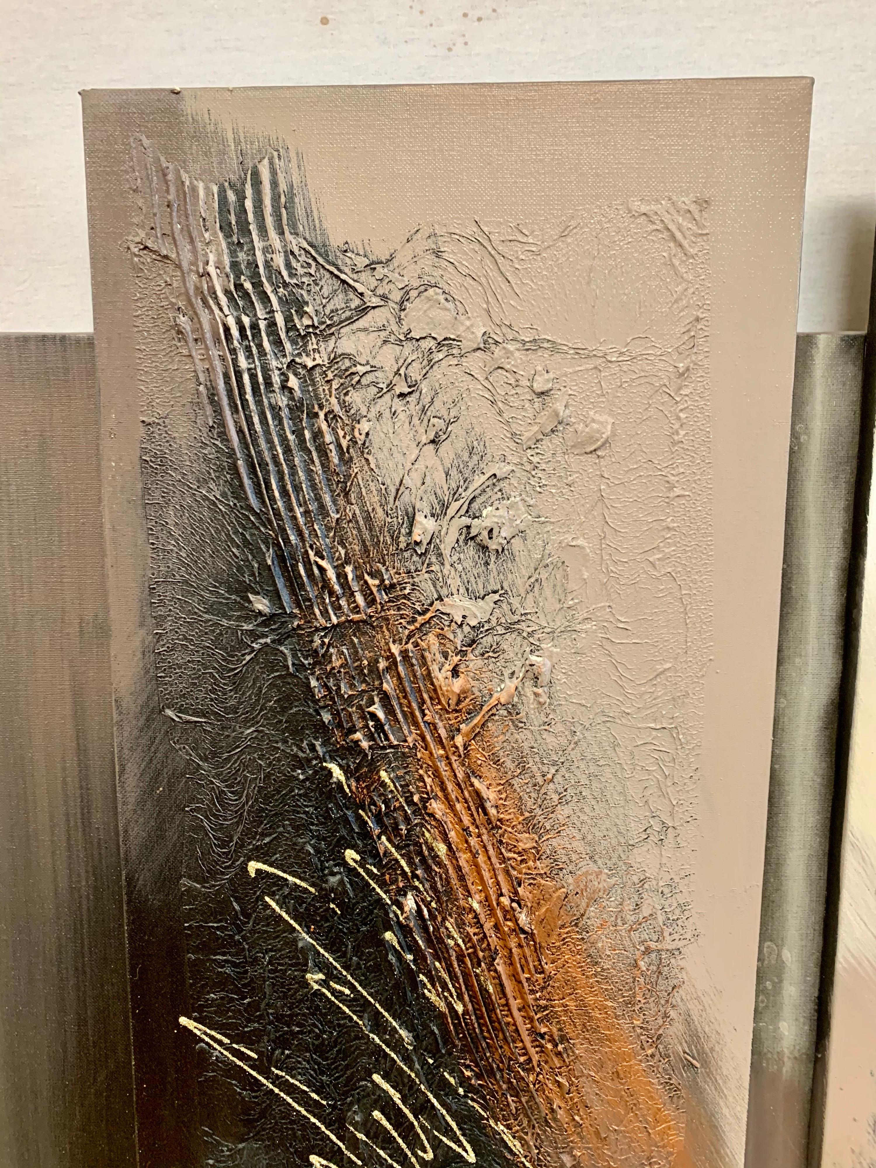 mid century triptych