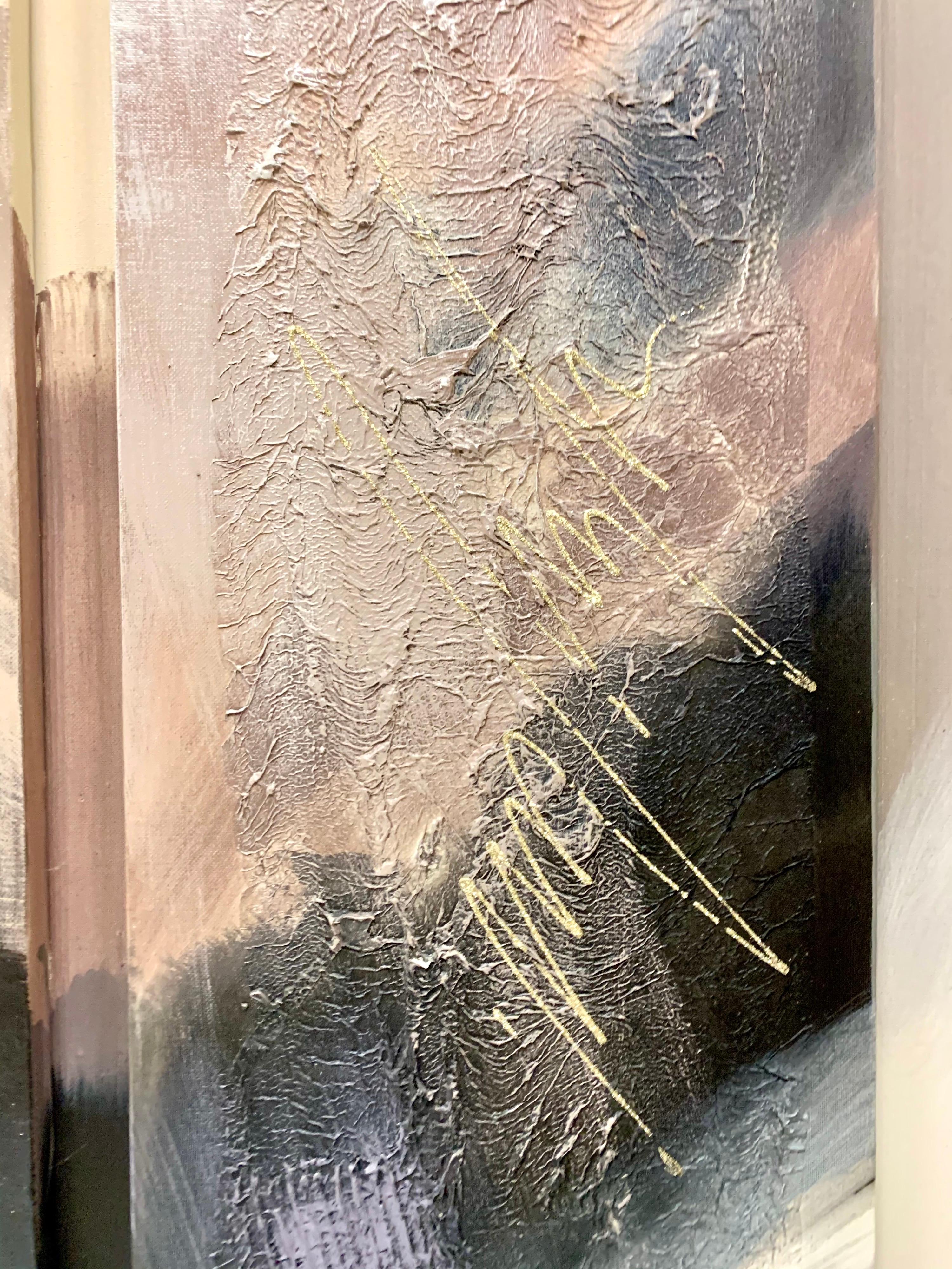 abstract triptych