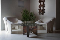 Scultura da parete brutalista firmata in grande scala Jules De Waele Belgio 1969 Pia Manu