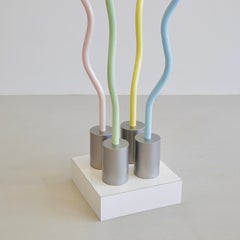 Signed "Le Strutture Tremano" Table / Object by Ettore Sottsass, circa 1979