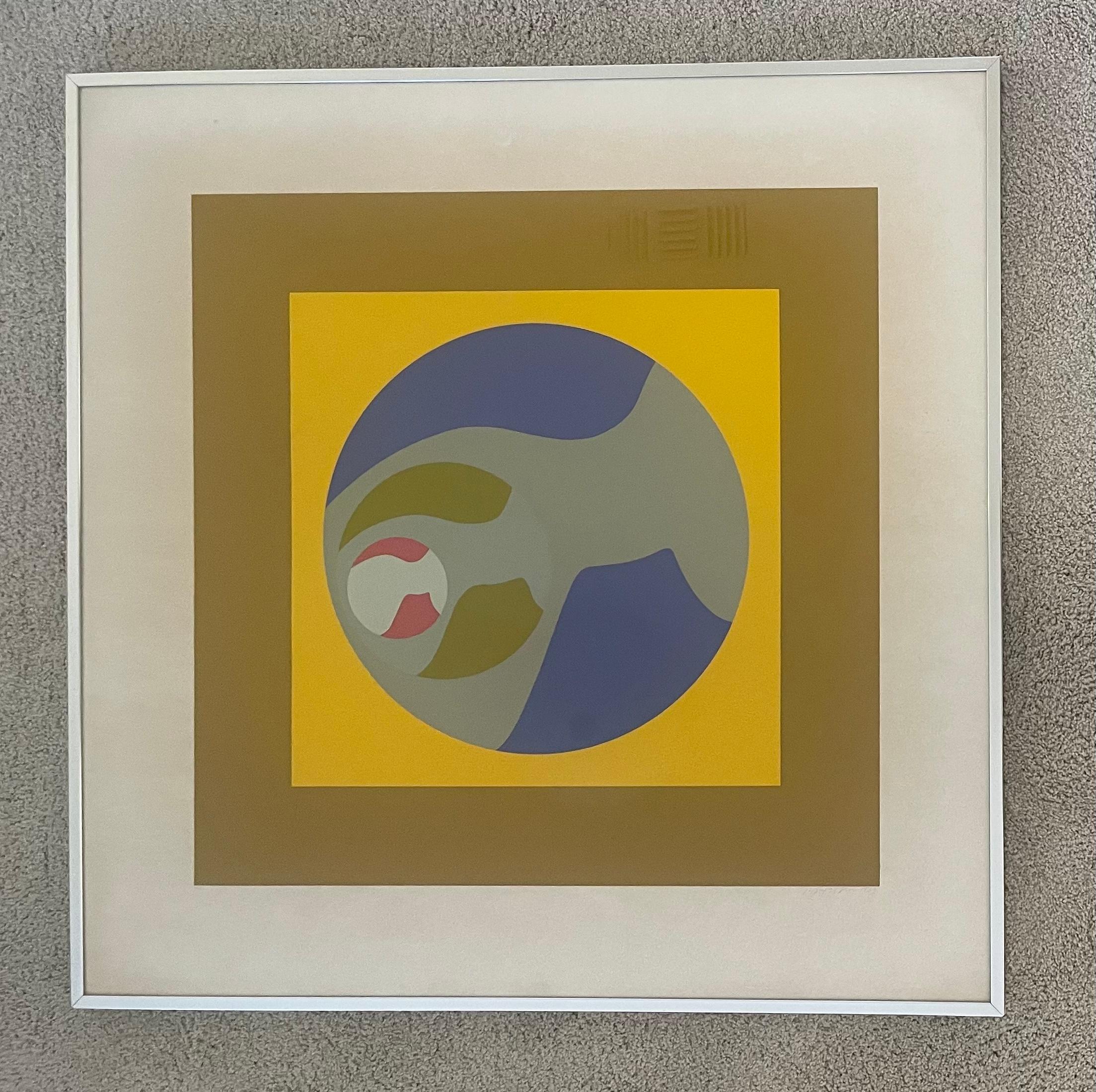 A very nice signed limited edition serigraph entitled 