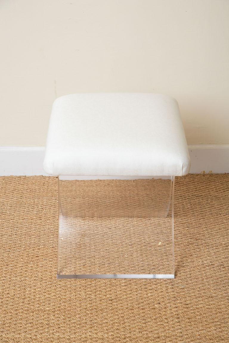 white ottoman