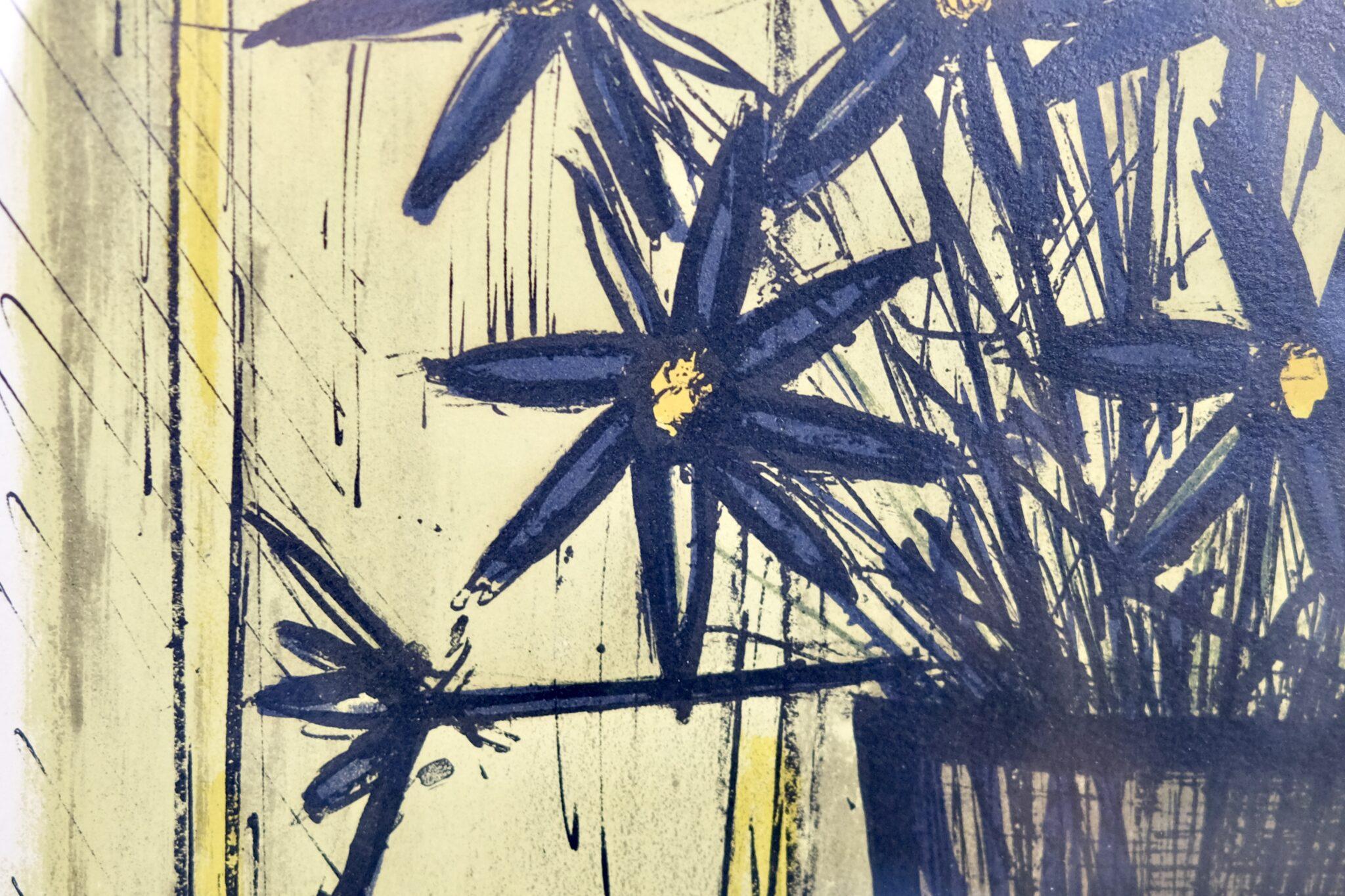 Signierte Lithographie von Bernard Buffet (Art déco) im Angebot