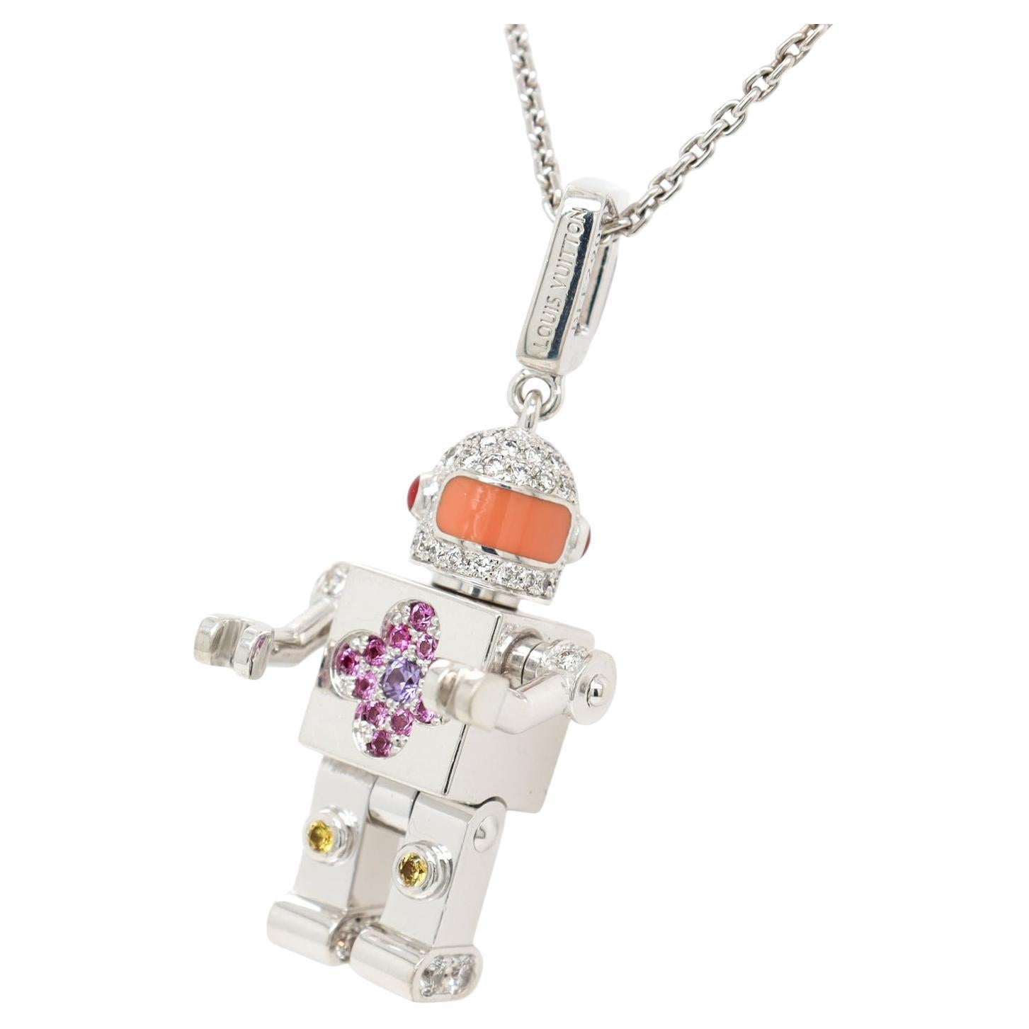 Louis vuitton spaceman necklace deals