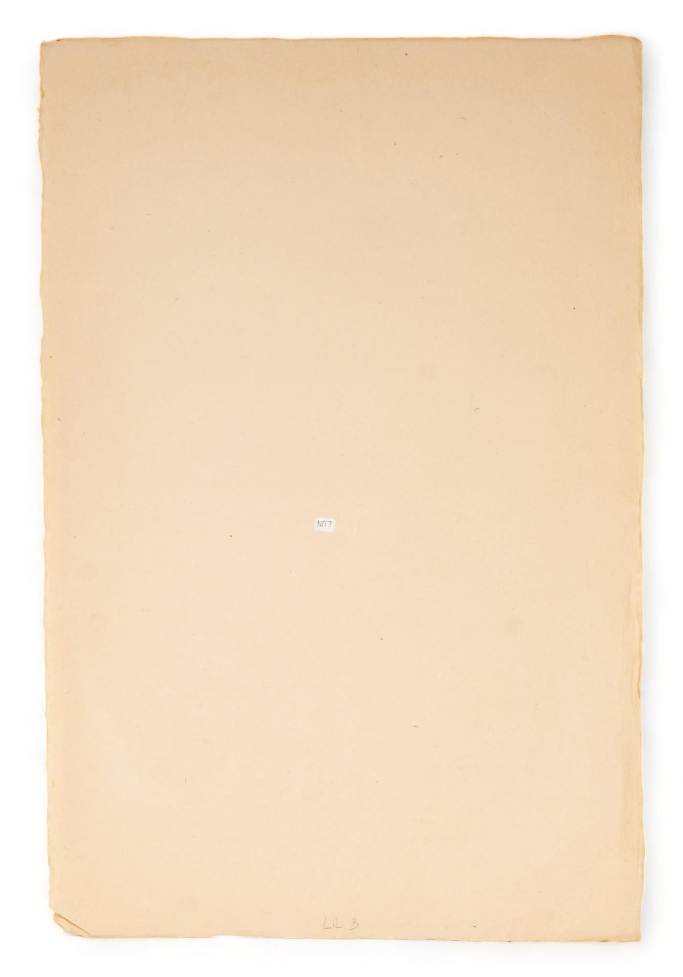 L.R Laffitte Acuarela sobre seda montada sobre papel verjurado que representa Pancratium declinatum, firmada a lápiz en la parte inferior. El artista francés contemporáneo L.R Laffitte, nacido en 1943, está especializado en pintar animales, pájaros