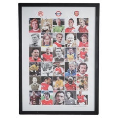 Signed Ltd Edition Print by David James, Arsenal