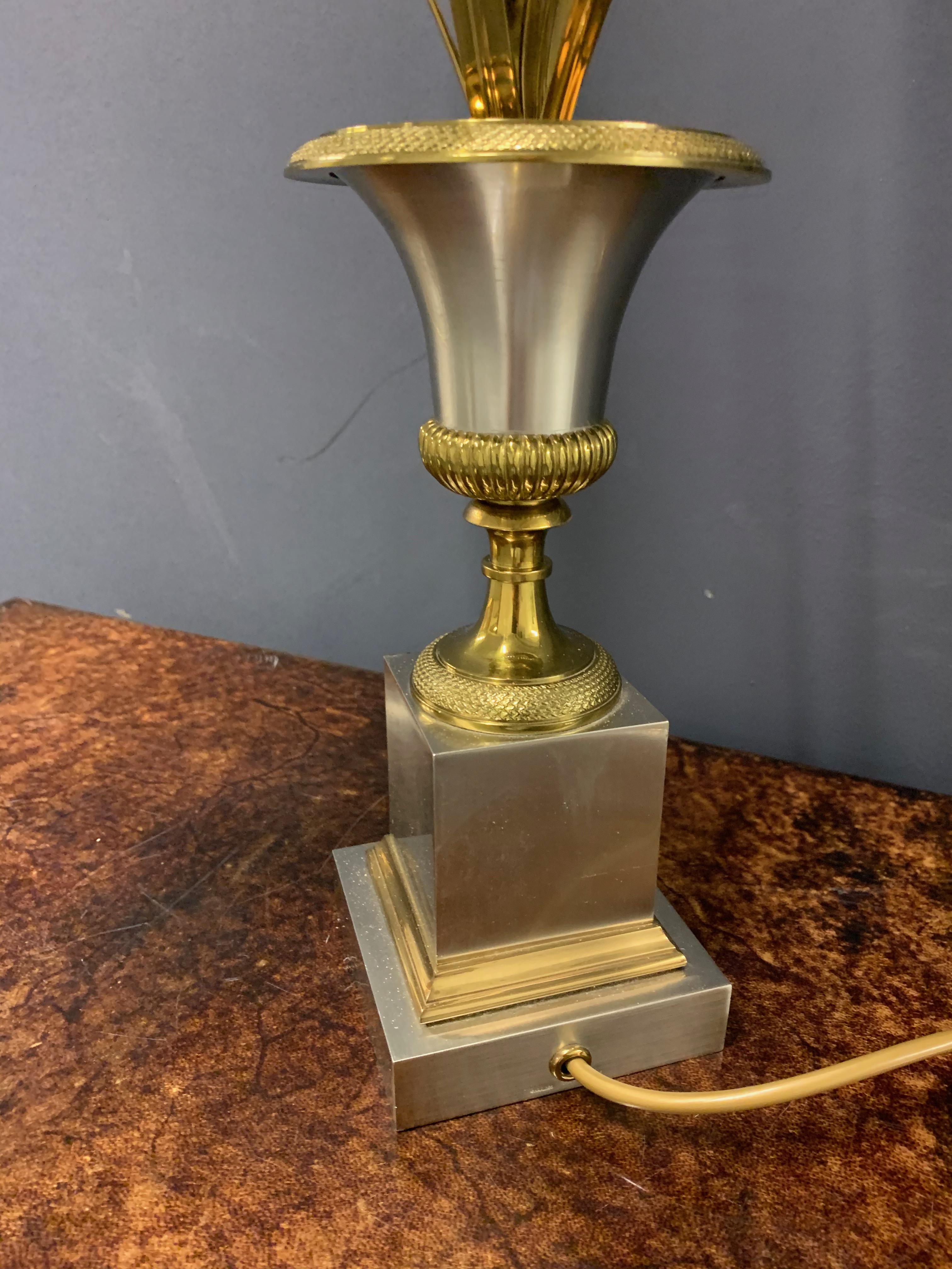 Signed Maison Charles Table Lamp For Sale 3