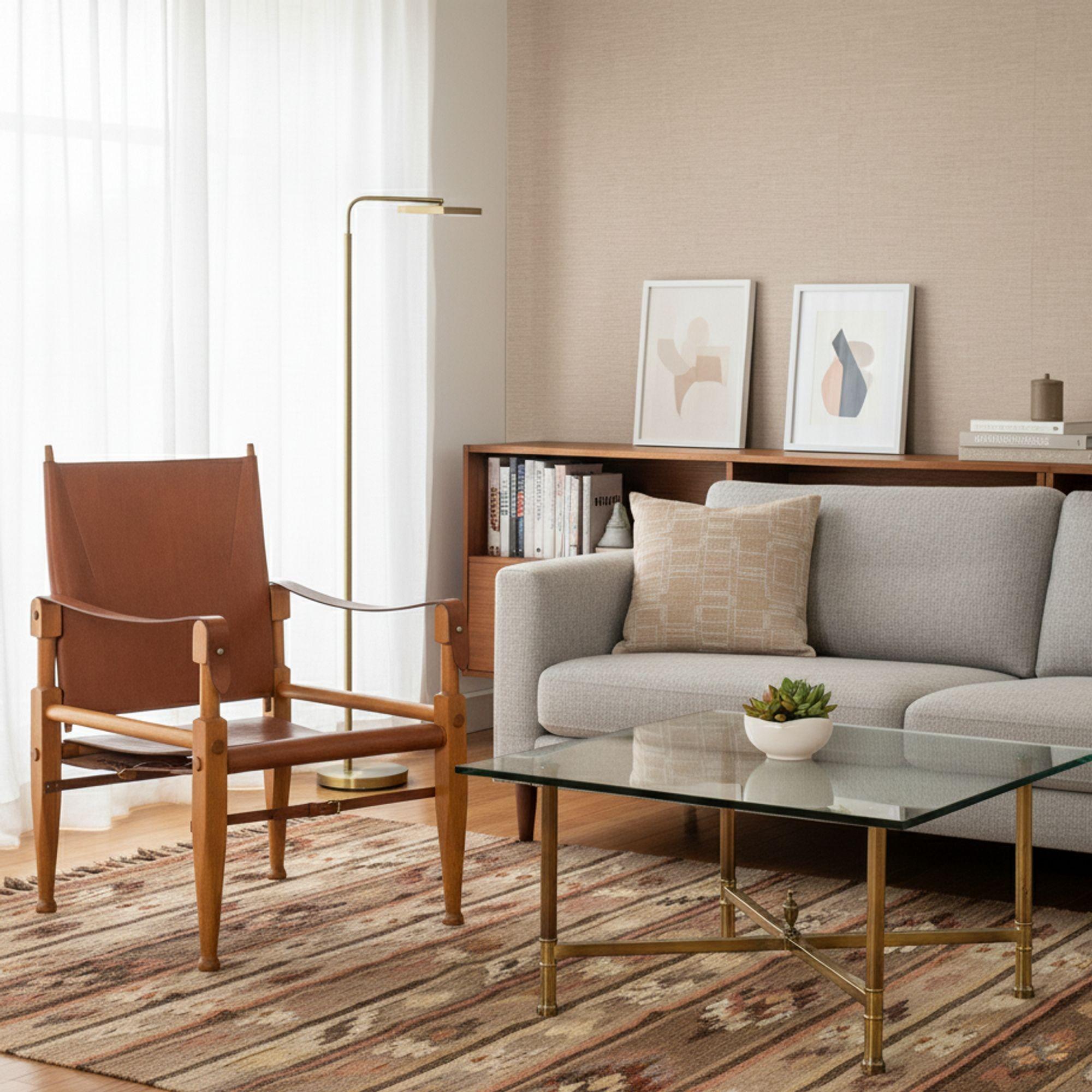 TABLE DE COCKTAIL EN LAITON ET VERRE PAR MAISON JANSEN
Milieu du 20e siècle  signé JANSEN / PARIS sur le dessous du pied

15 3/8