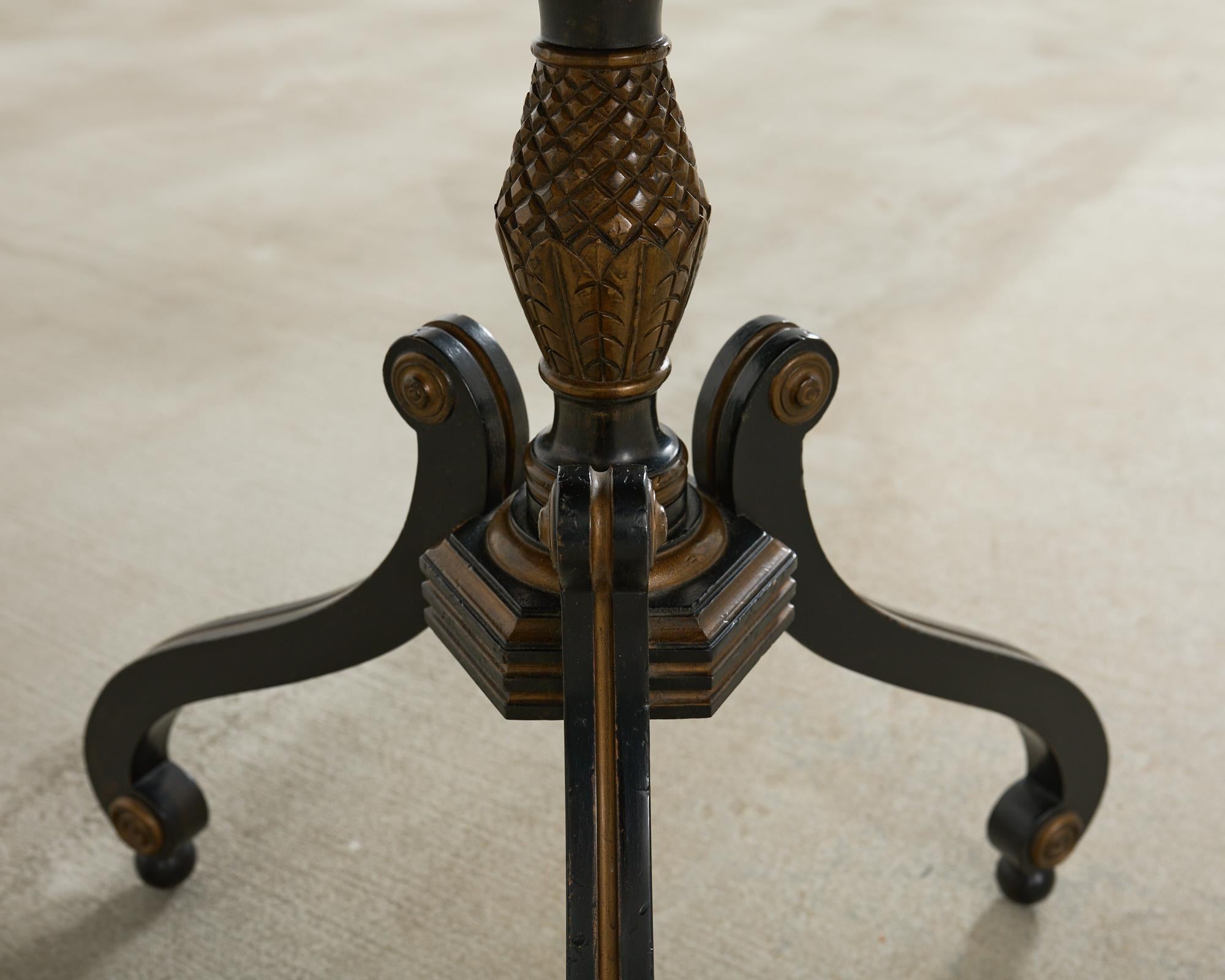 Signiert Maison Jansen Neoklassischen Stil Gueridon Drink Tisch im Angebot 8