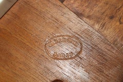 Signiert Maison Krieger von Paris Noppen Nussbaum gespiegelt Bronze montiert Buffet