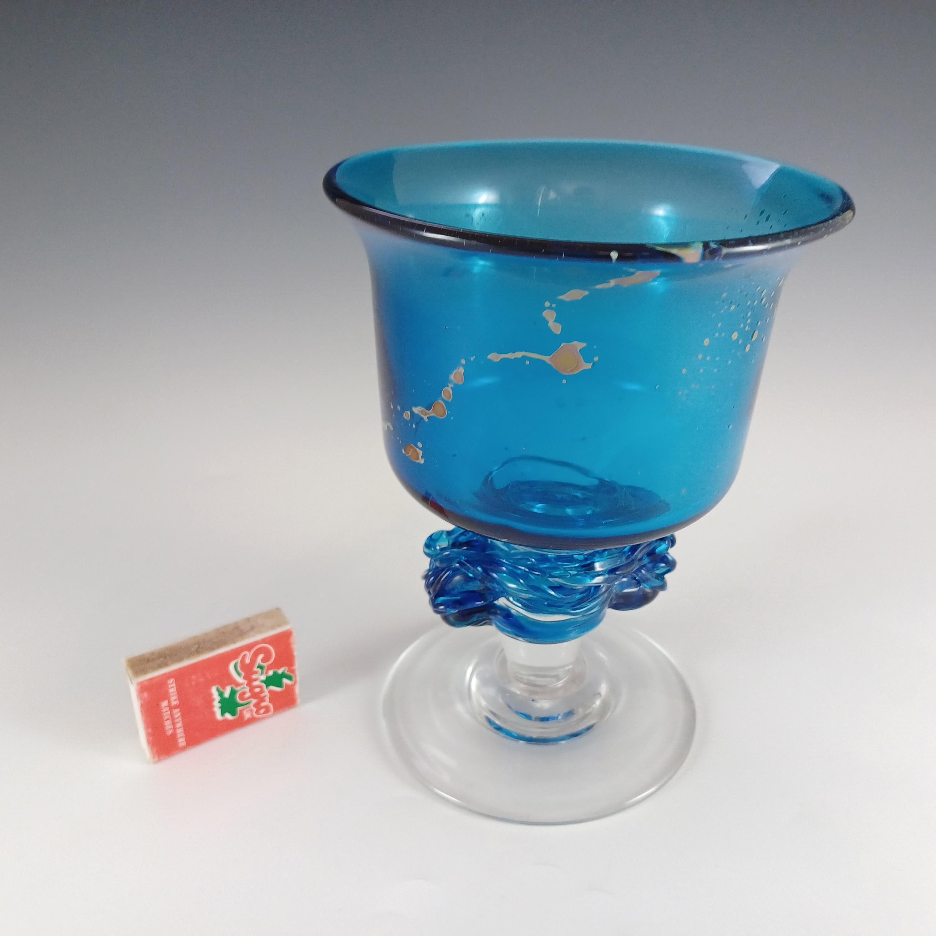 Vaso a calice / calice in vetro maltese 