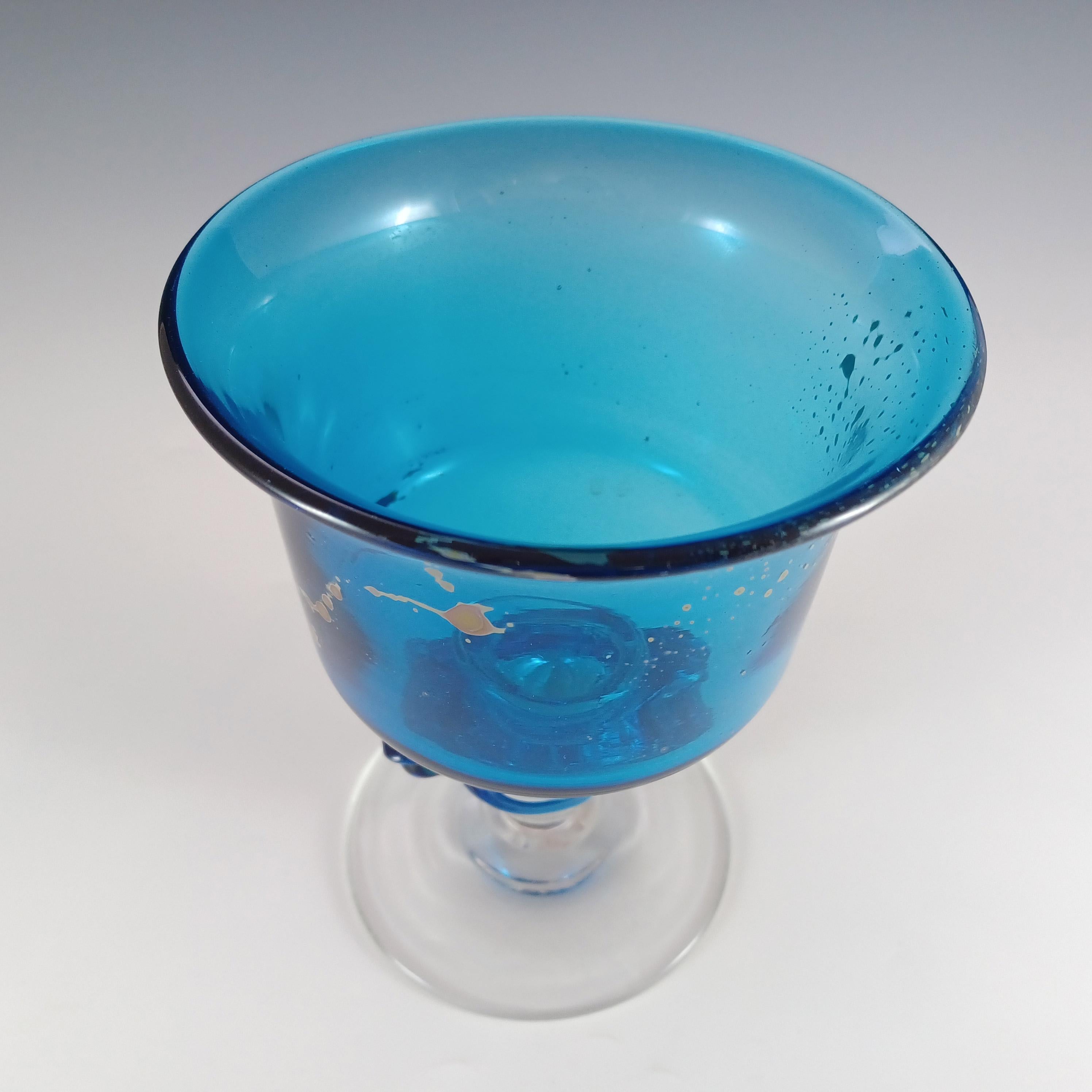 Vaso a calice / calice in vetro maltese 