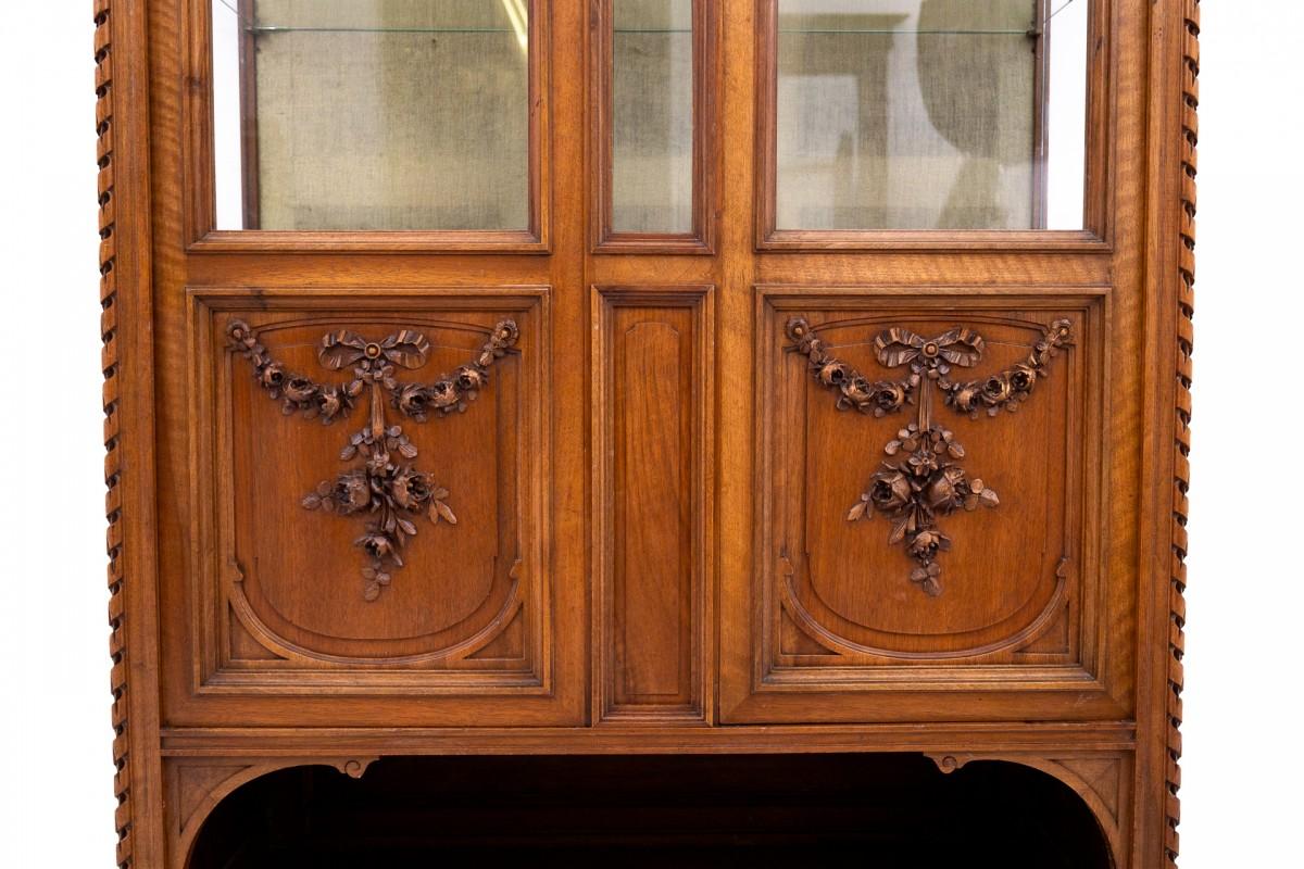 Armoire/présentoir de fenêtre signé Mercier Frères, France, vers 1890.9764 en vente 3