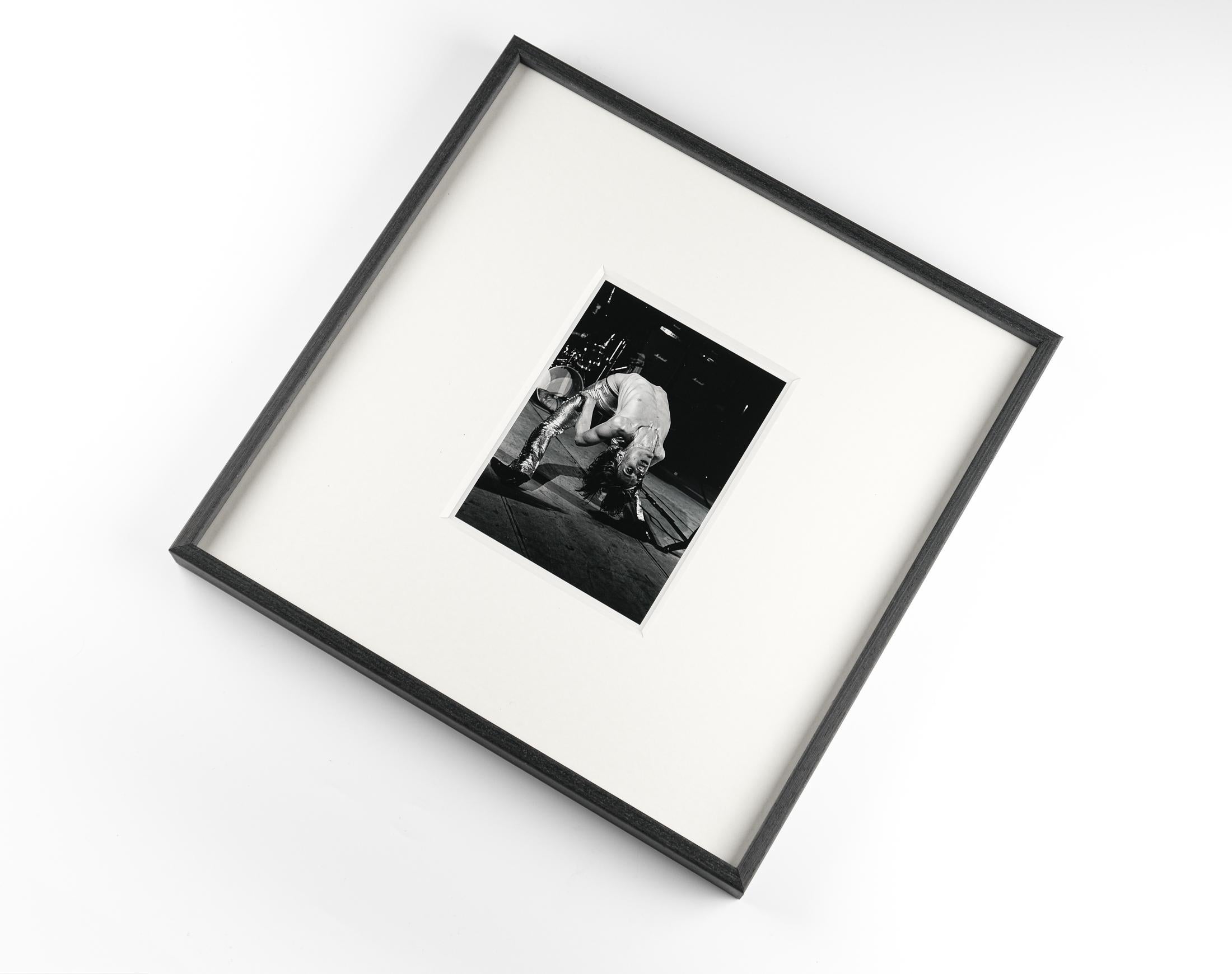 American Signed Mick Rock “Iggy Pop, La Scala, London, 1972