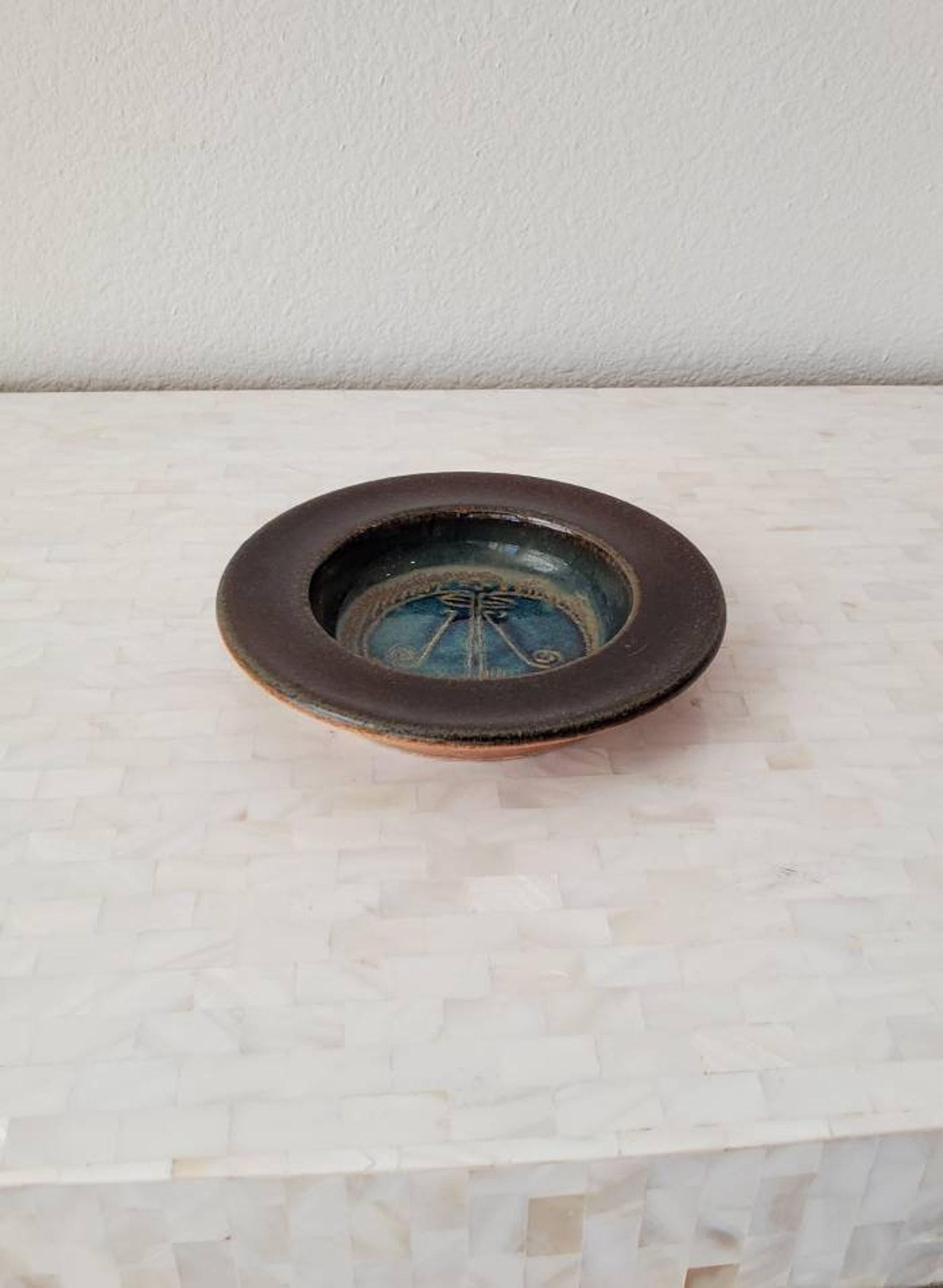 20th Century Signed Mid-Century American Scheier Hand-Crafted Pottery