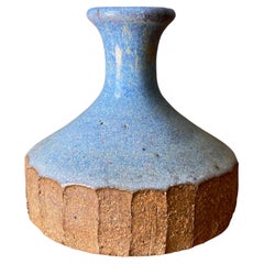 Signed Mid Century Ceramic Bud Vase