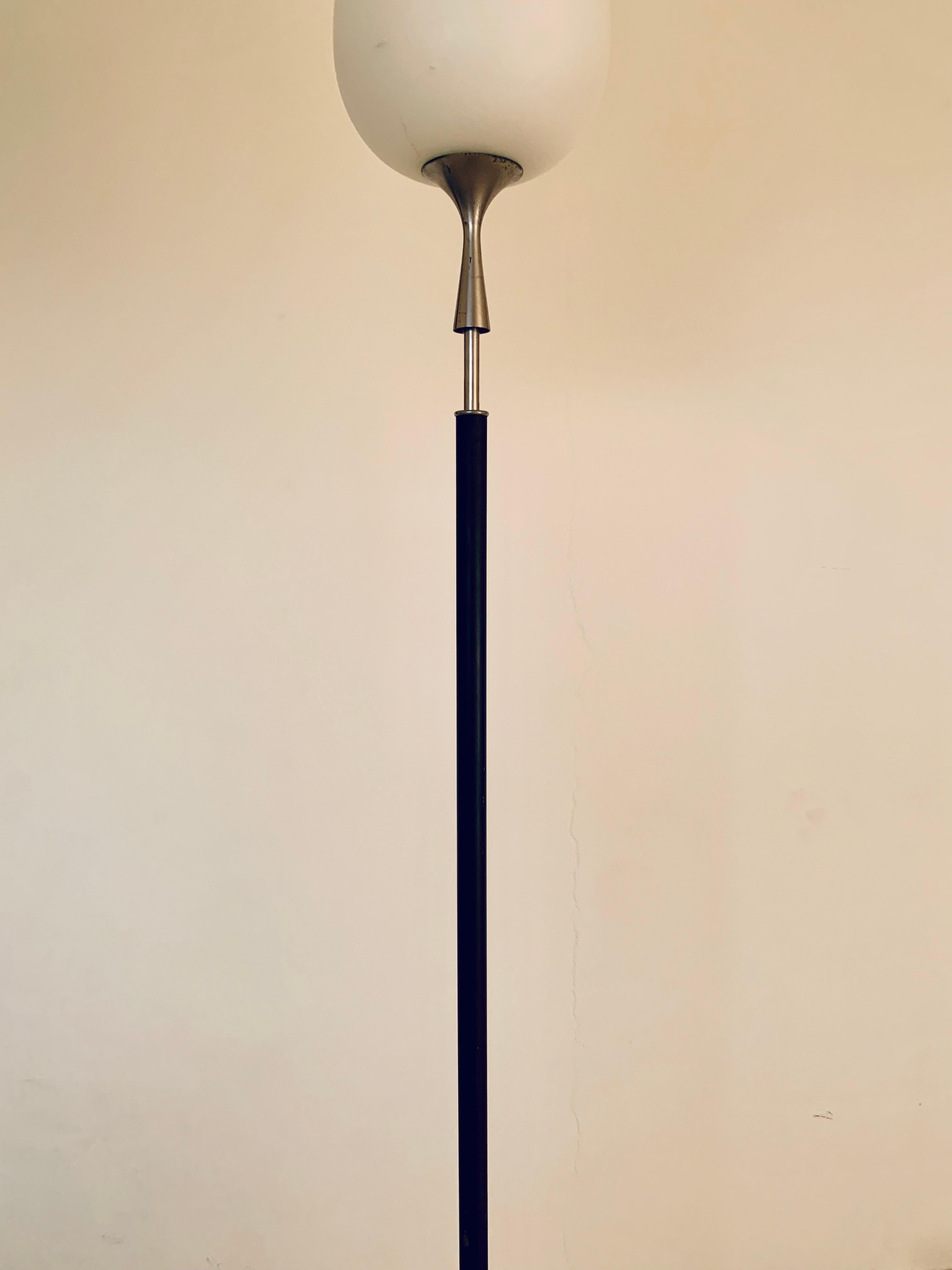 Signed Mid-Century Floor Lamp by Arredoluce, 1950 For Sale 4