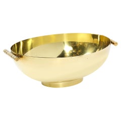 Signierte Mid-Century Modern-Schale aus Messing von Tommi Parzinger für Dorlyn Silversmiths