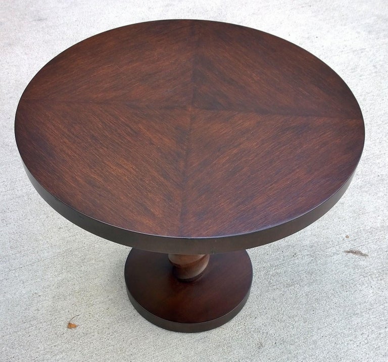 Signed MidCentury Modern Johan Tapp Mahogany Carved Center Corkscrew