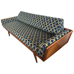 Signed Mid-Century Modern Mel Smilow for Smilow, Thielle Cased Minimalist Sofa